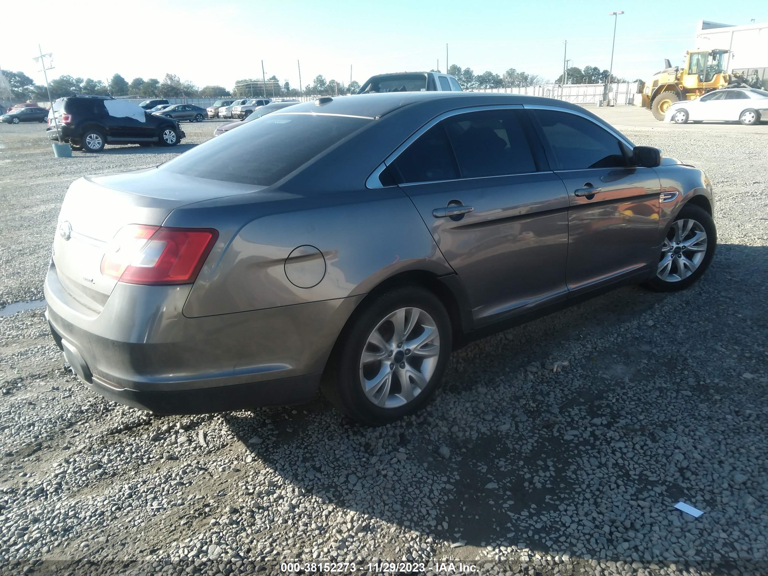 2012 Ford Taurus Sel vin: 1FAHP2EW7CG131550