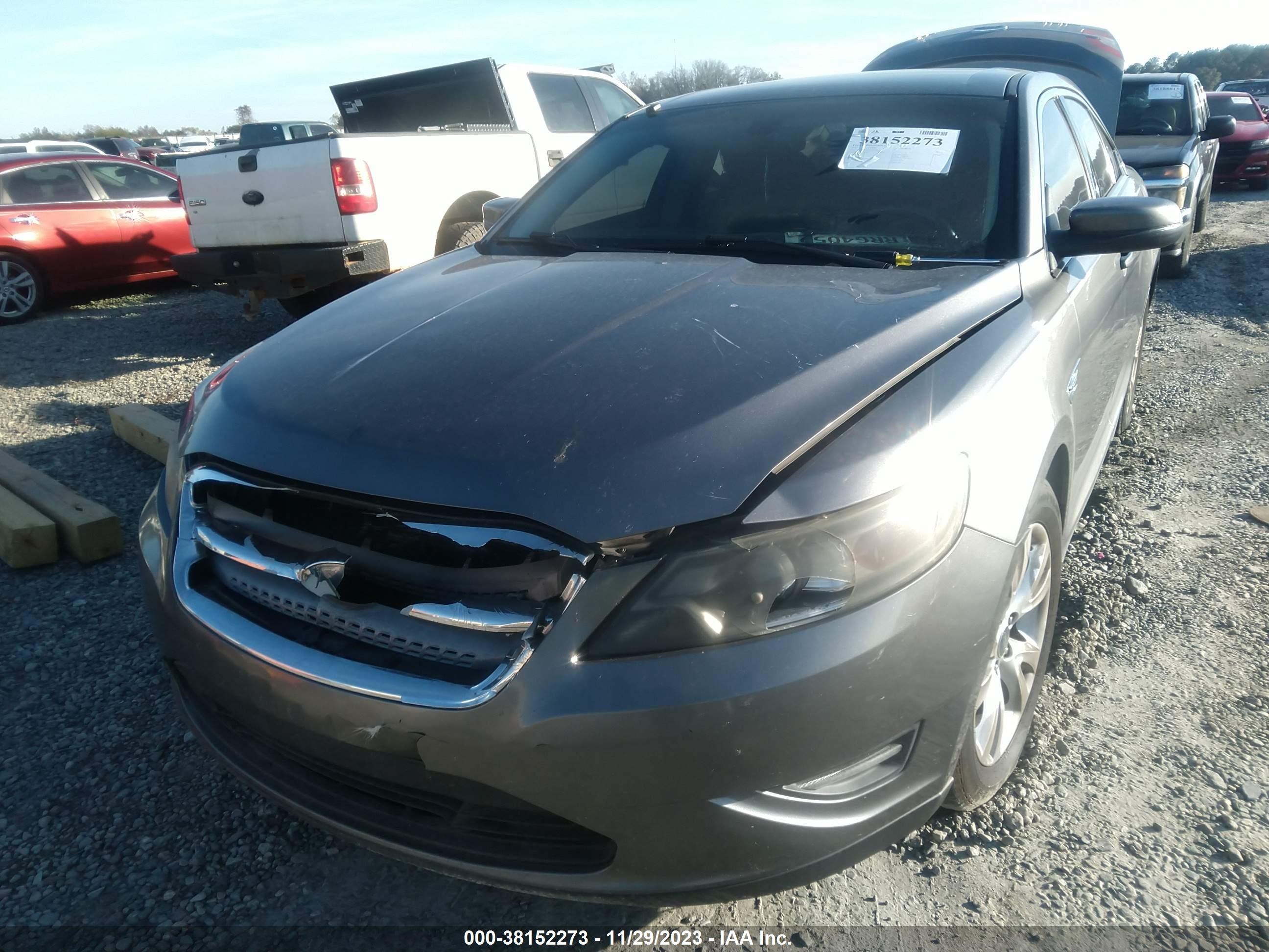 2012 Ford Taurus Sel vin: 1FAHP2EW7CG131550