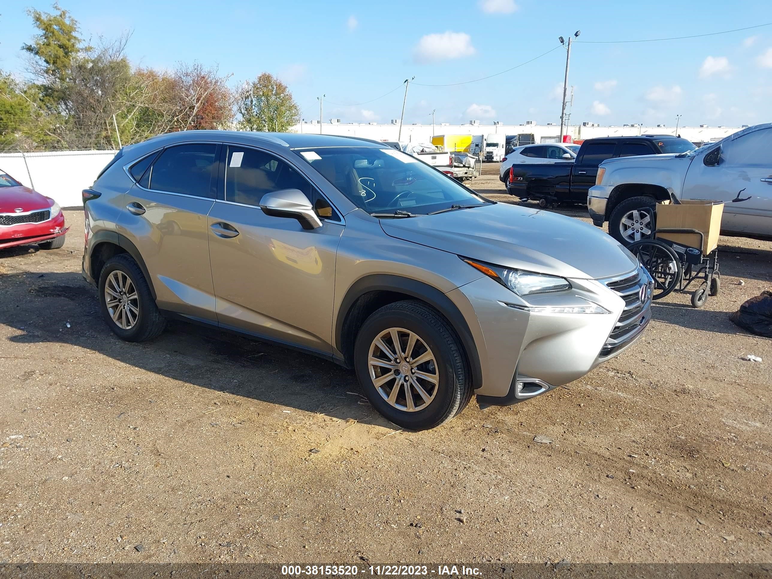 2017 Lexus Nx 200T Nx Turbo vin: JTJYARBZ4H2081145