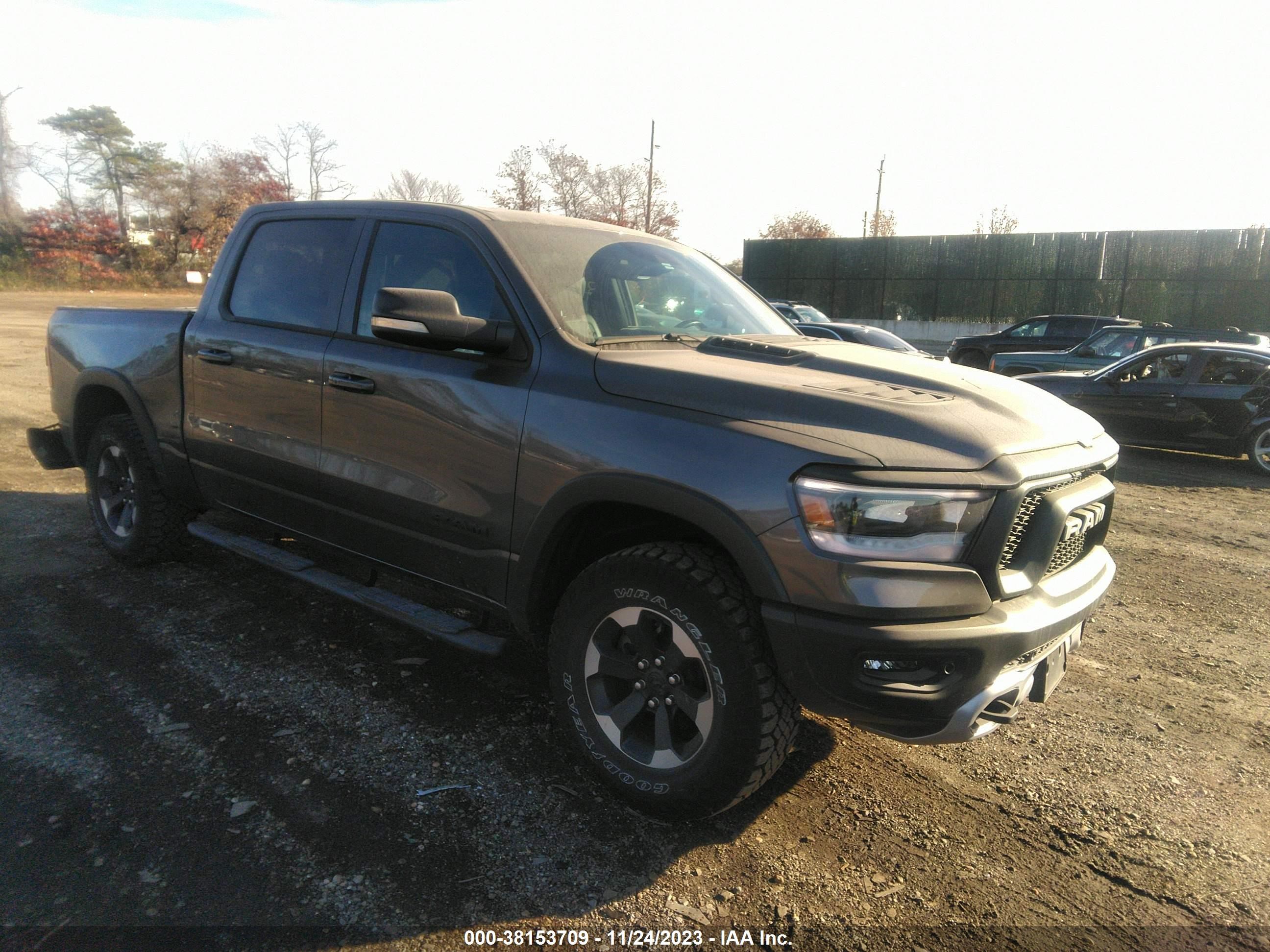 2022 Ram 1500 Rebel 4X4 5'7" Box vin: 1C6SRFLT6NN204200