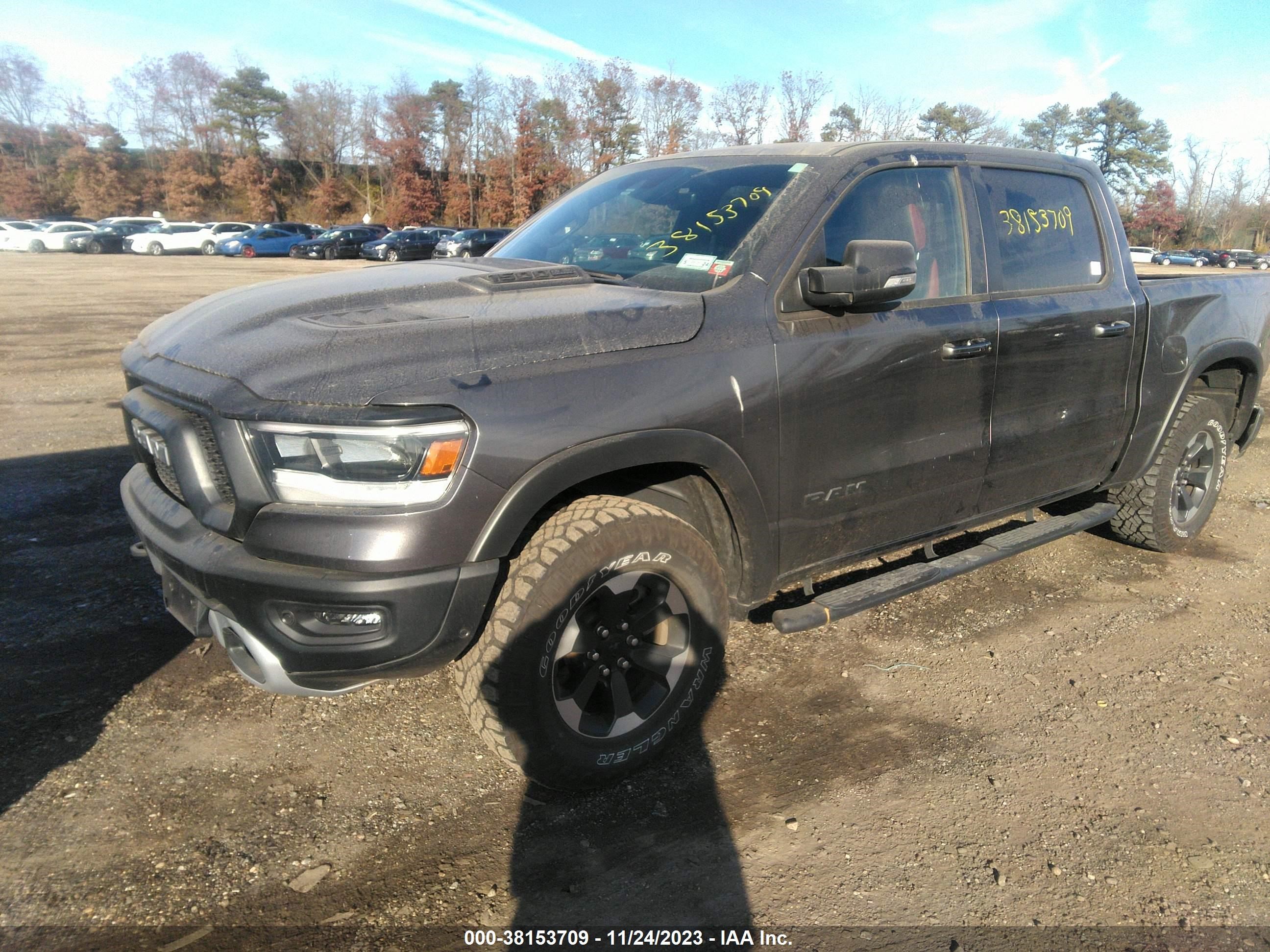 2022 Ram 1500 Rebel 4X4 5'7" Box vin: 1C6SRFLT6NN204200