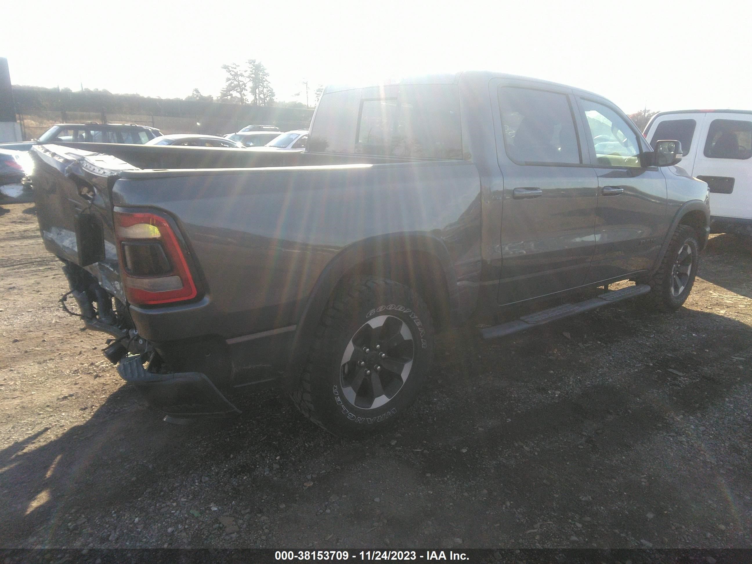 2022 Ram 1500 Rebel 4X4 5'7" Box vin: 1C6SRFLT6NN204200