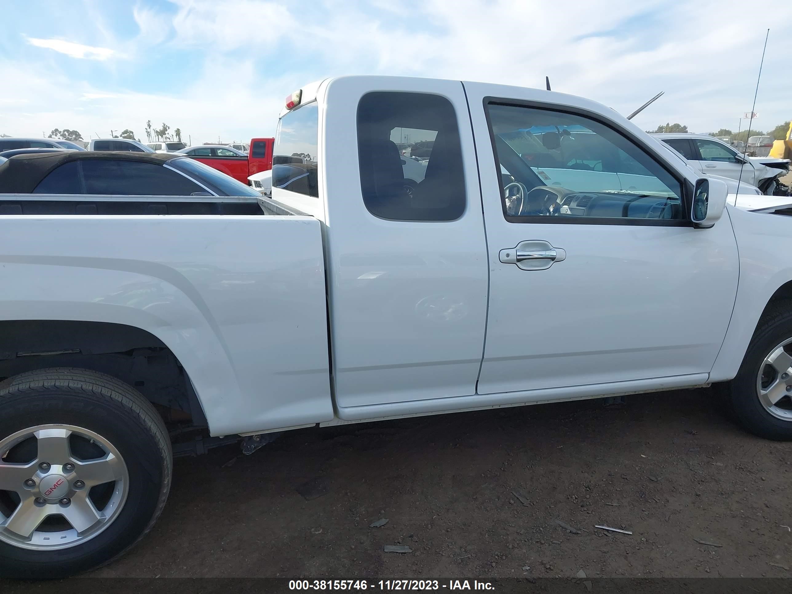 2012 GMC Canyon Sle1 vin: 1GTE5MF98C8113897