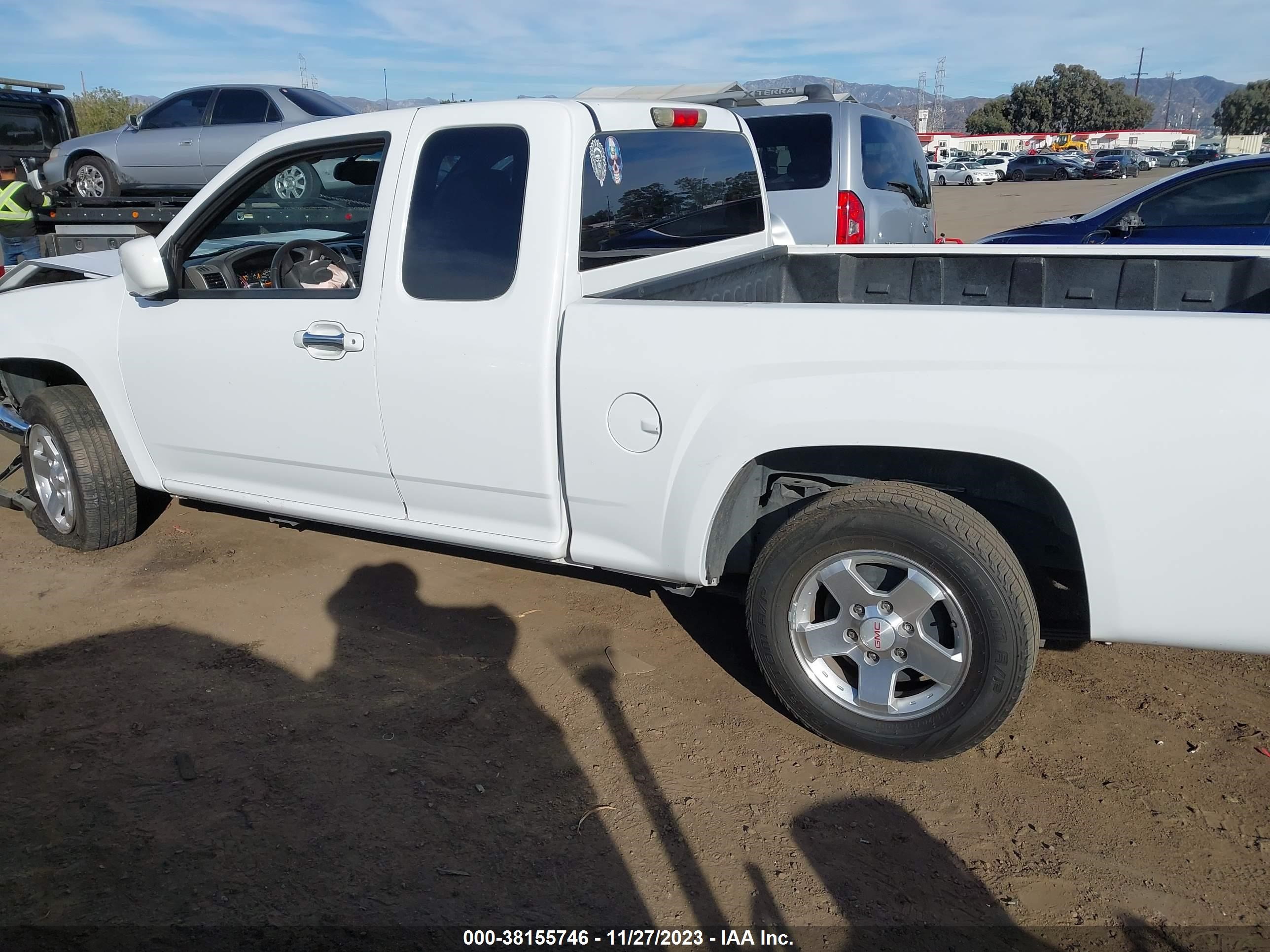 2012 GMC Canyon Sle1 vin: 1GTE5MF98C8113897