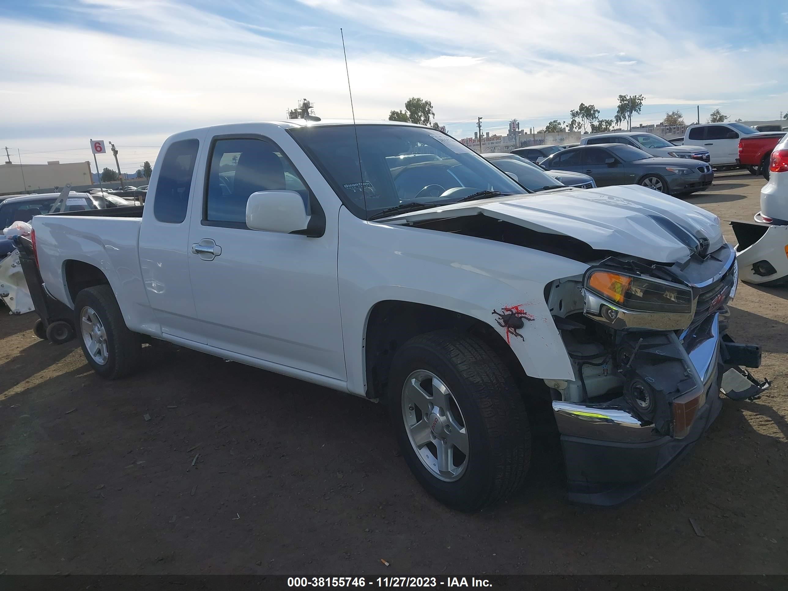 2012 GMC Canyon Sle1 vin: 1GTE5MF98C8113897