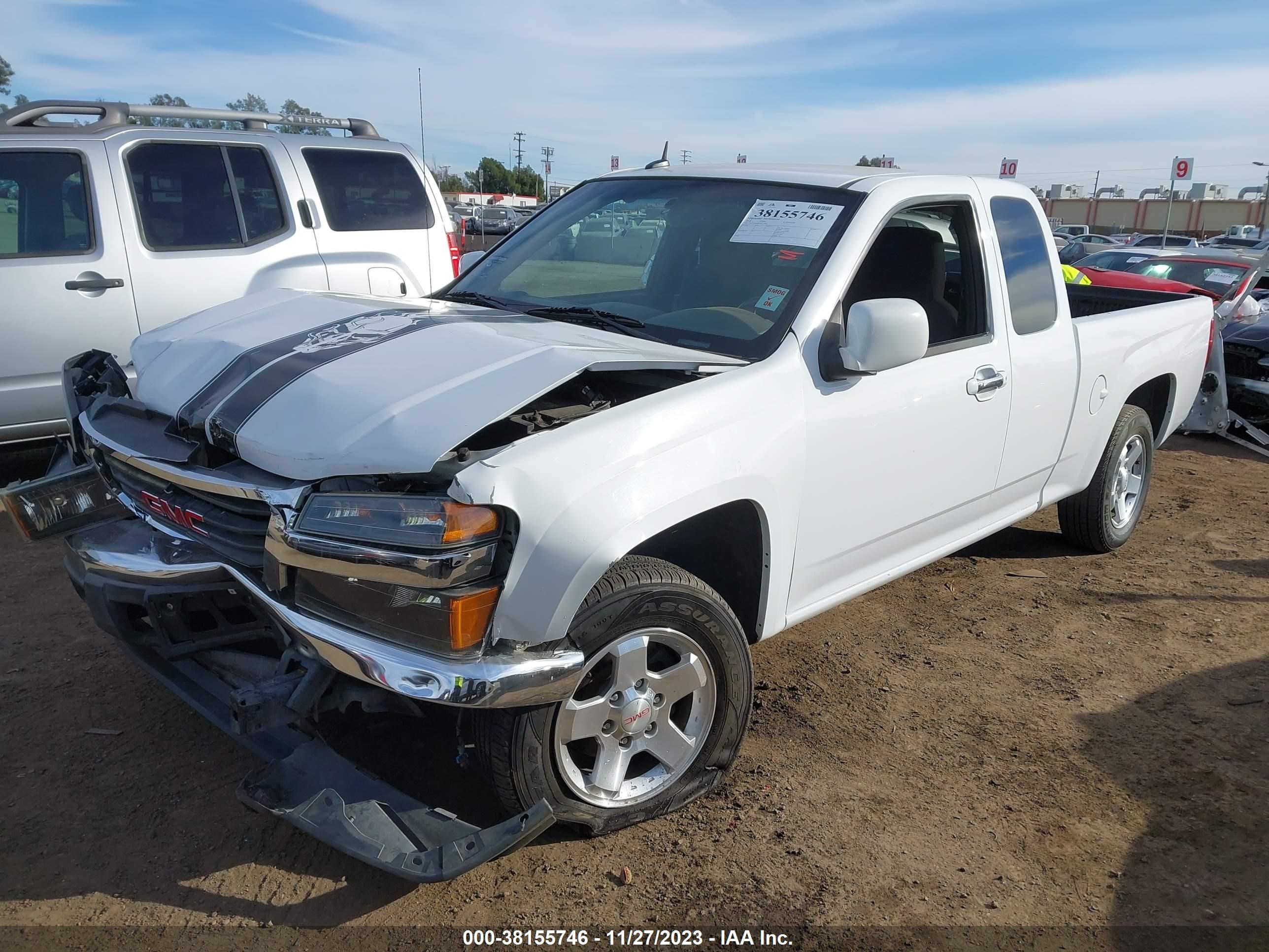 2012 GMC Canyon Sle1 vin: 1GTE5MF98C8113897