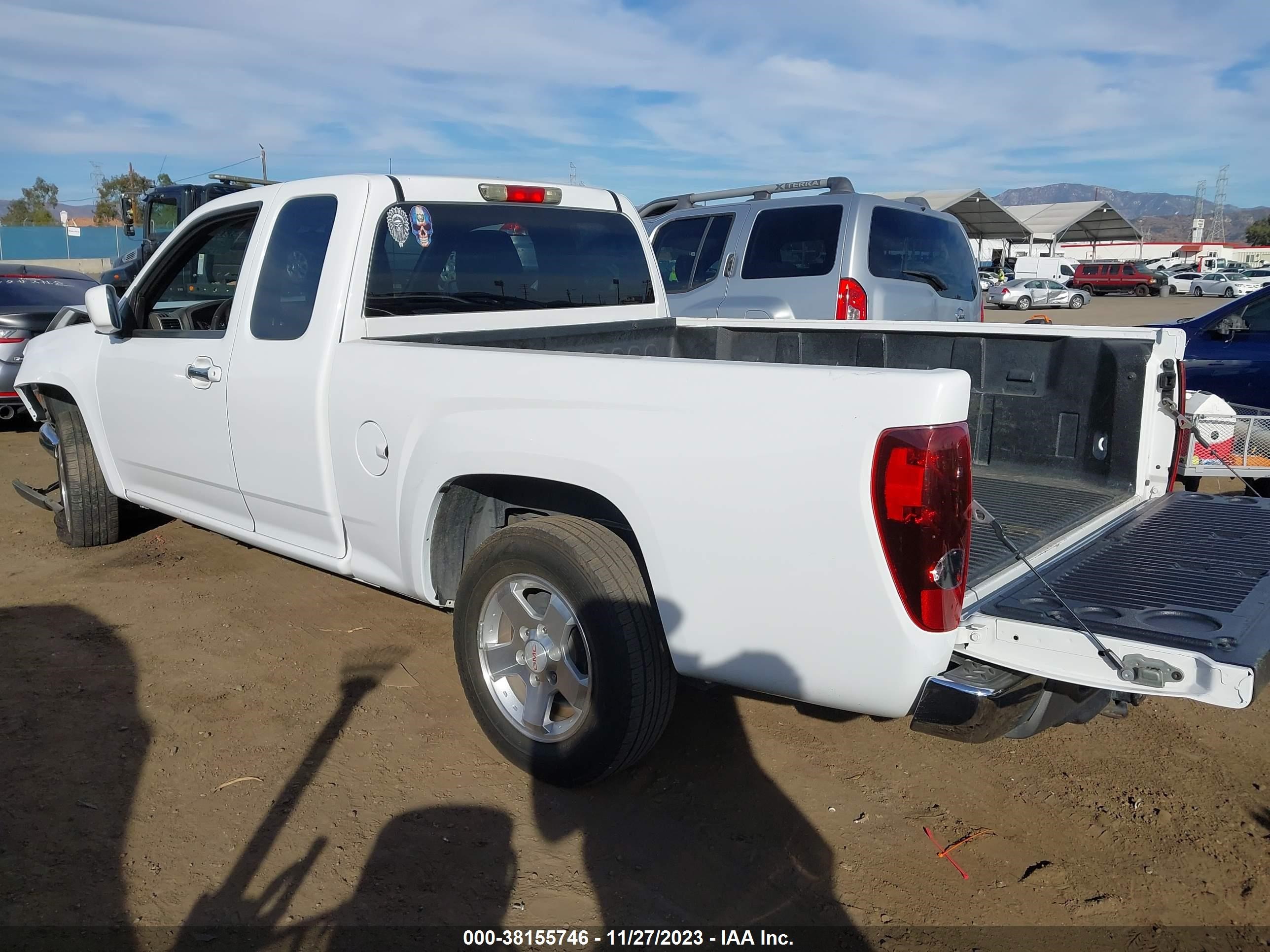 2012 GMC Canyon Sle1 vin: 1GTE5MF98C8113897