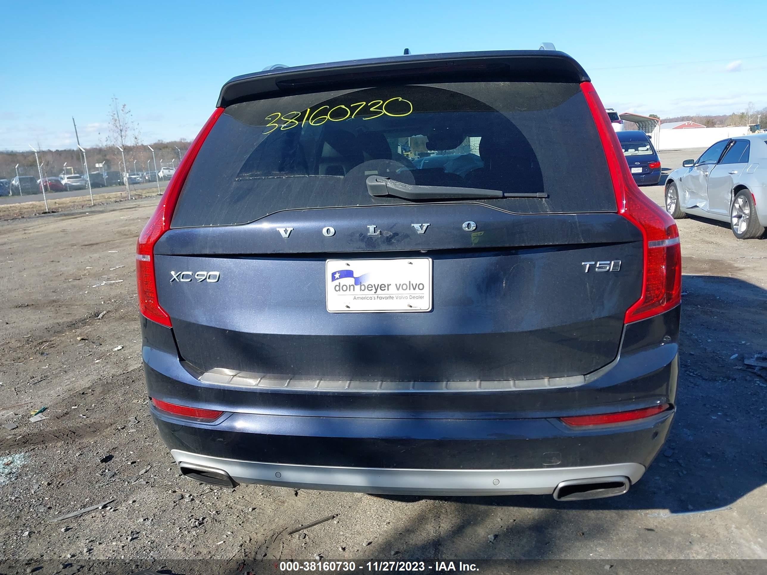 2017 Volvo Xc90 T5 Momentum vin: YV4102XK2H1142635