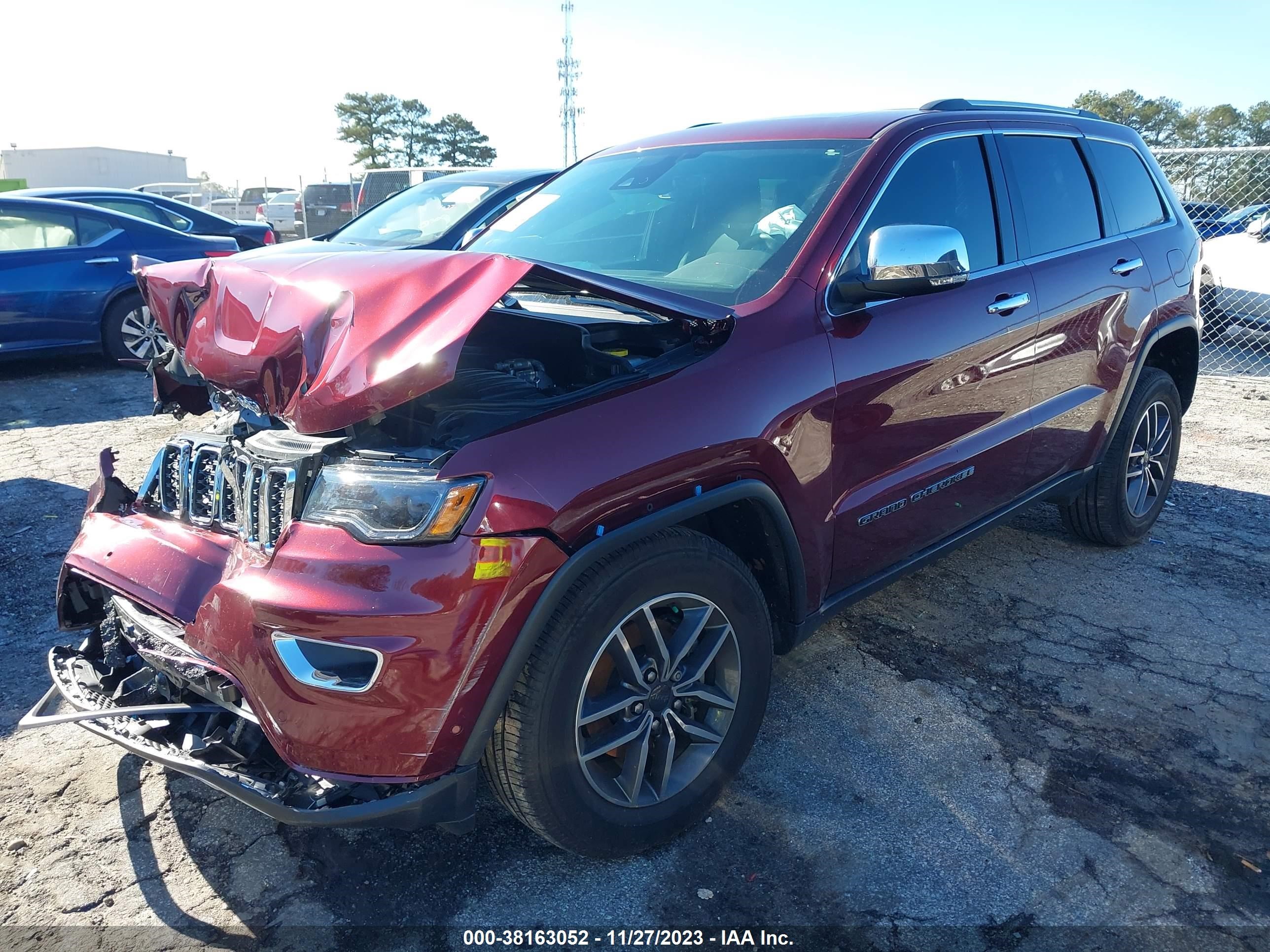 2019 Jeep Grand Cherokee Limited 4X2 vin: 1C4RJEBGXKC797547