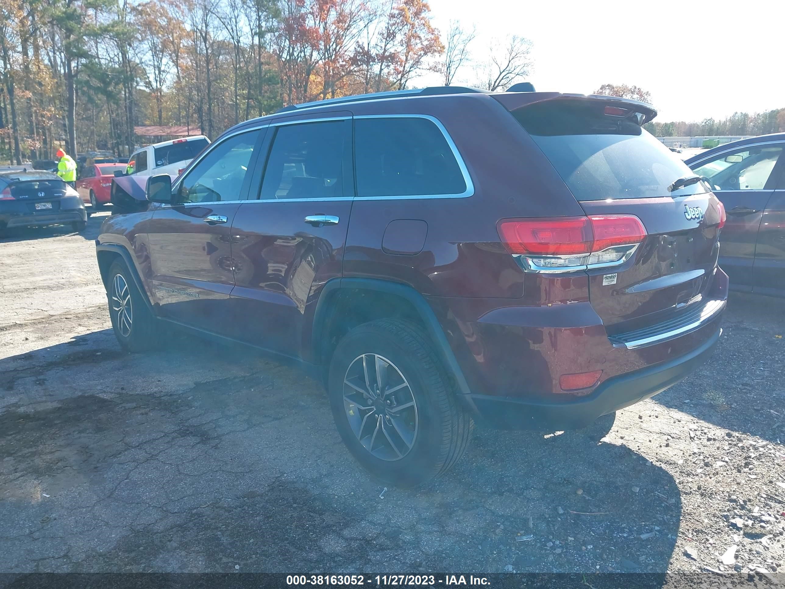2019 Jeep Grand Cherokee Limited 4X2 vin: 1C4RJEBGXKC797547