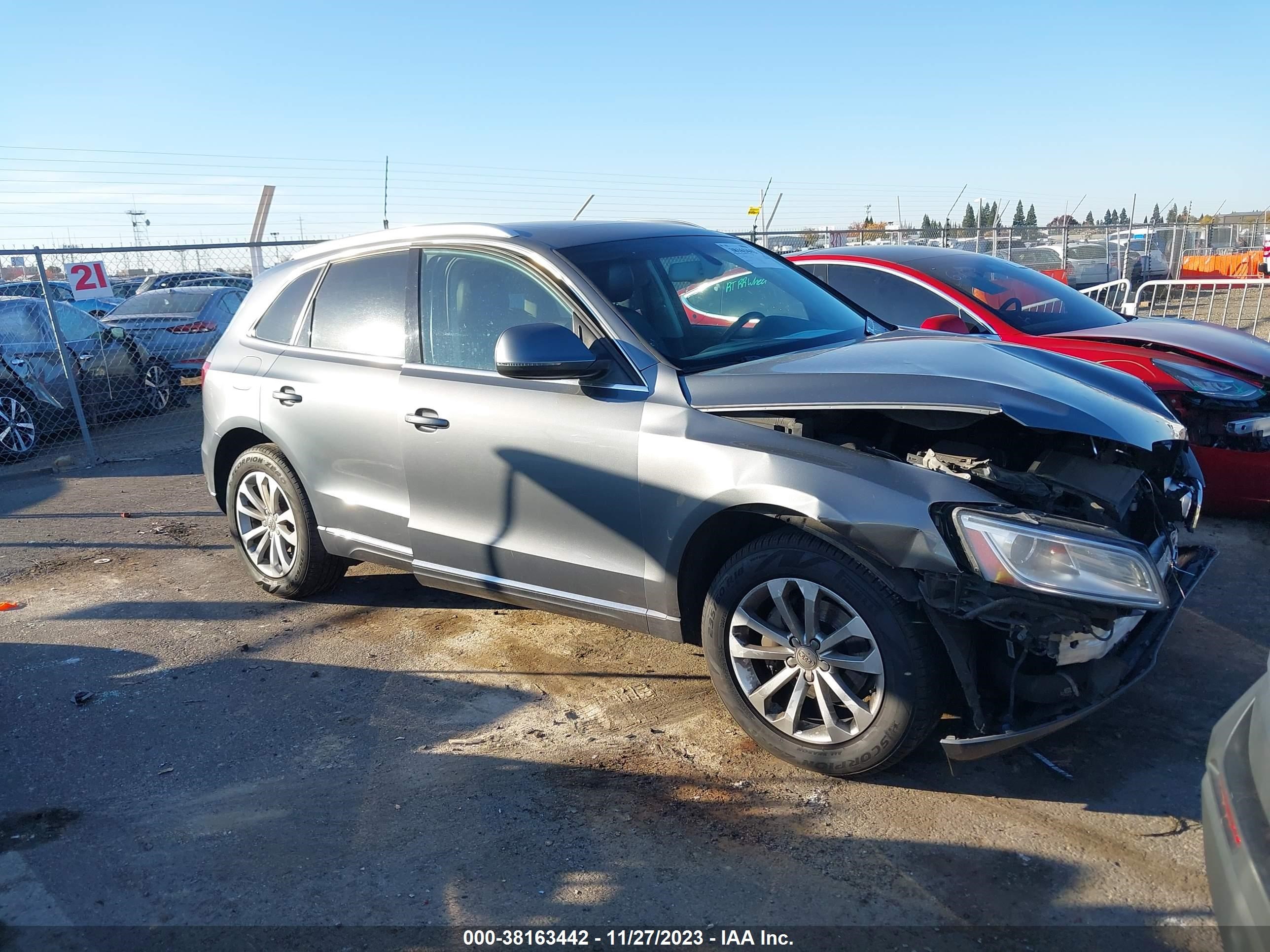 2013 Audi Q5 2.0T Premium vin: WA1LFAFP6DA049123