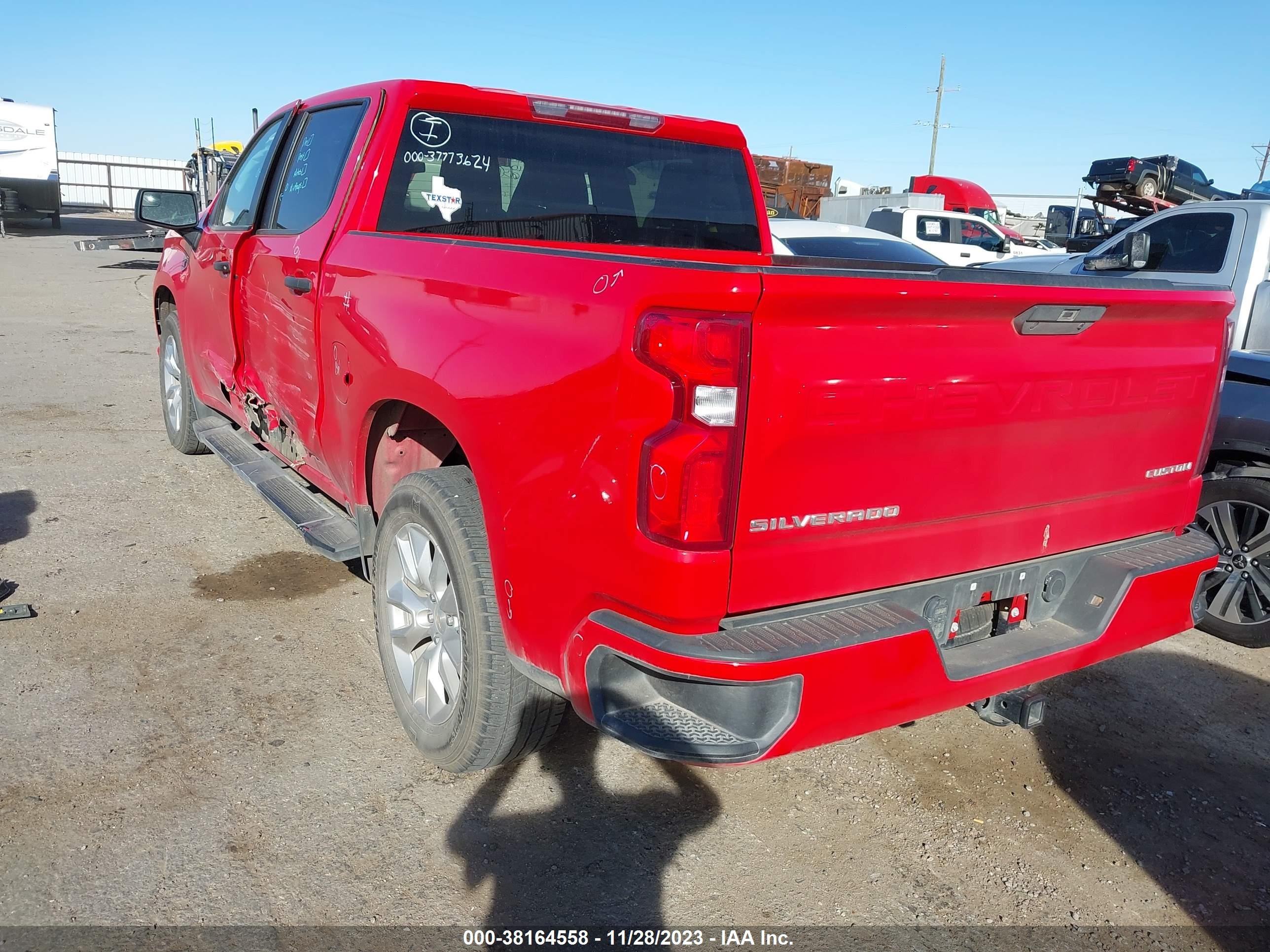 2021 Chevrolet Silverado 1500 2Wd Short Bed Custom vin: 1GCPWBEK3MZ168669