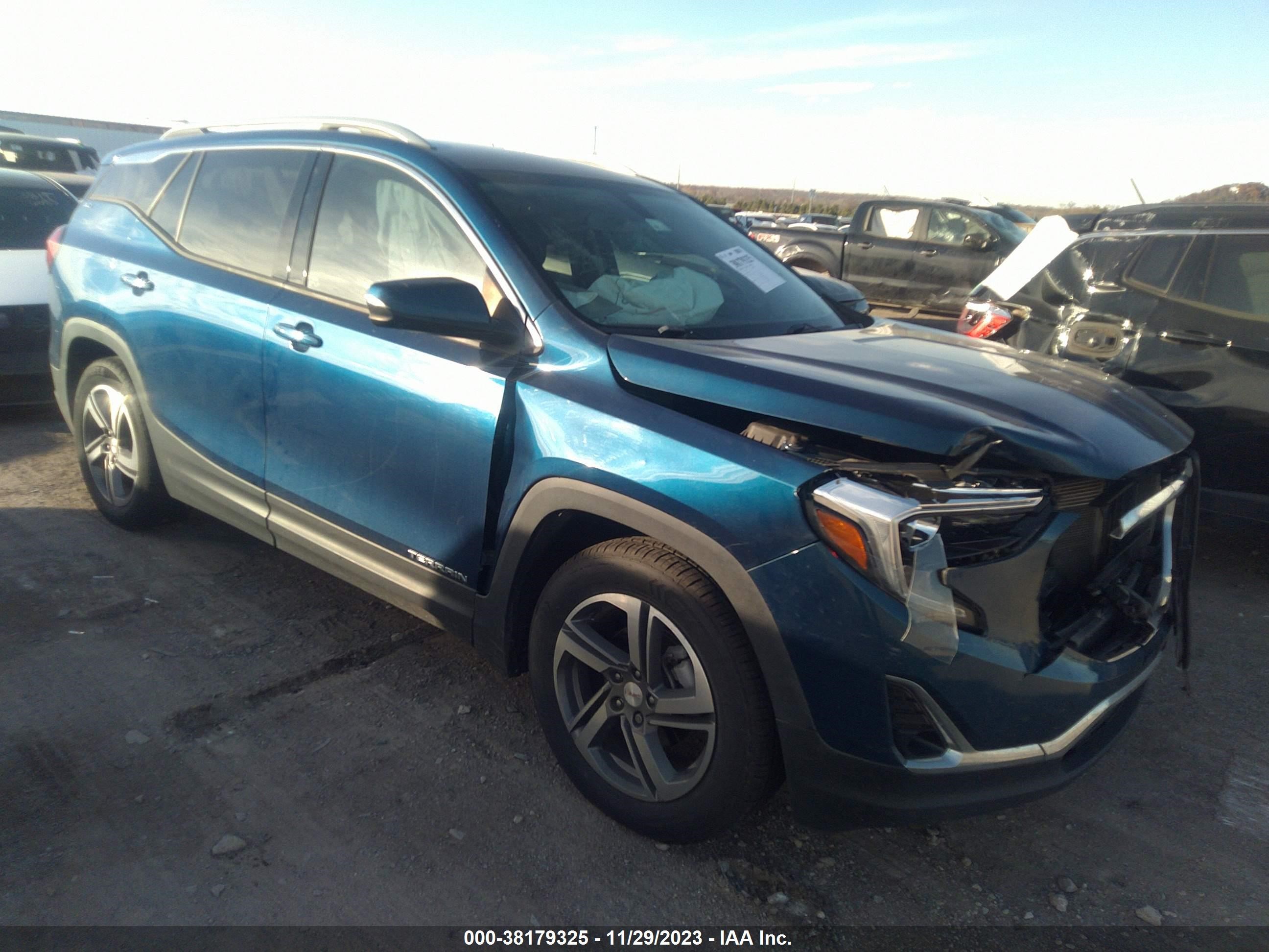 2019 GMC Terrain Slt vin: 3GKALPEV8KL376447