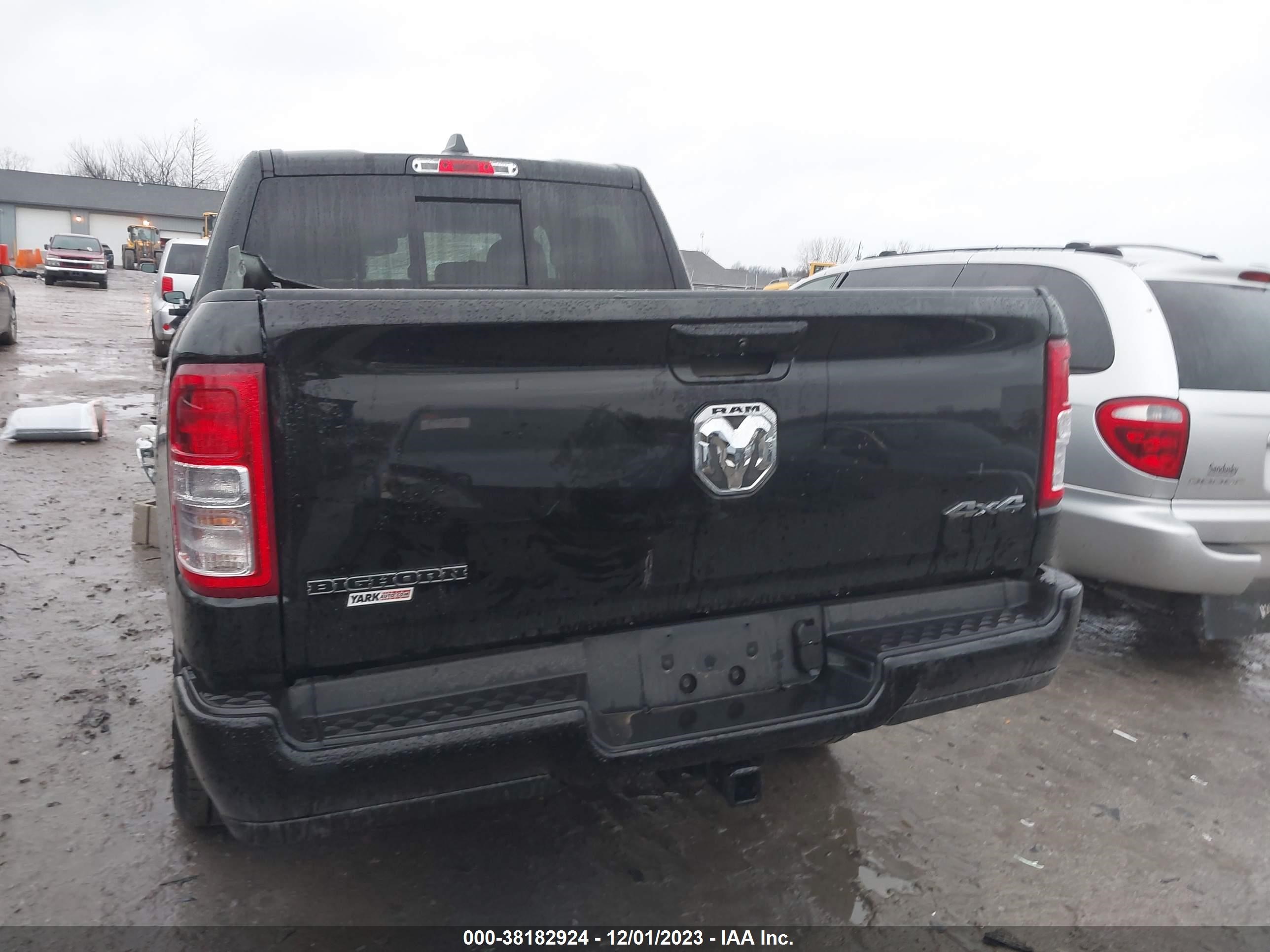 2023 Ram 1500 Big Horn 4X4 5'7" Box vin: 1C6RRFFG6PN692323