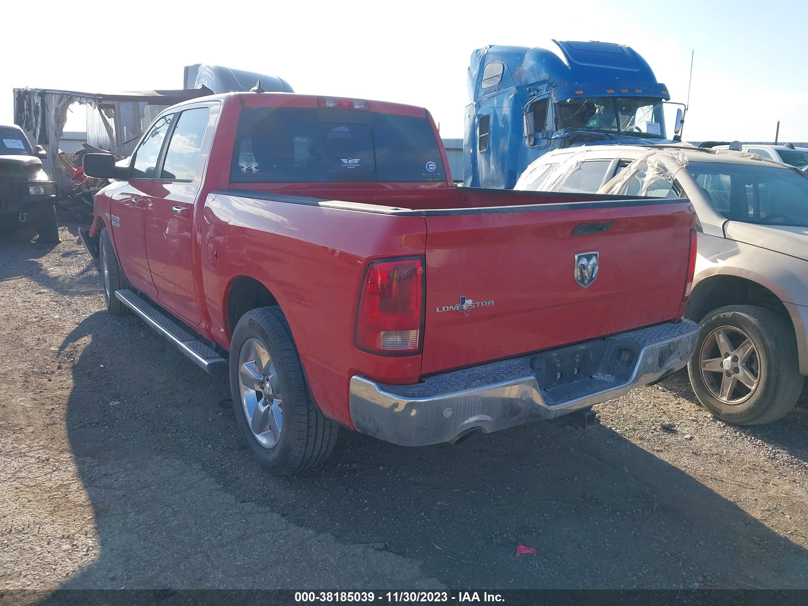 2014 Ram 1500 Lone Star vin: 1C6RR6LT0ES391126