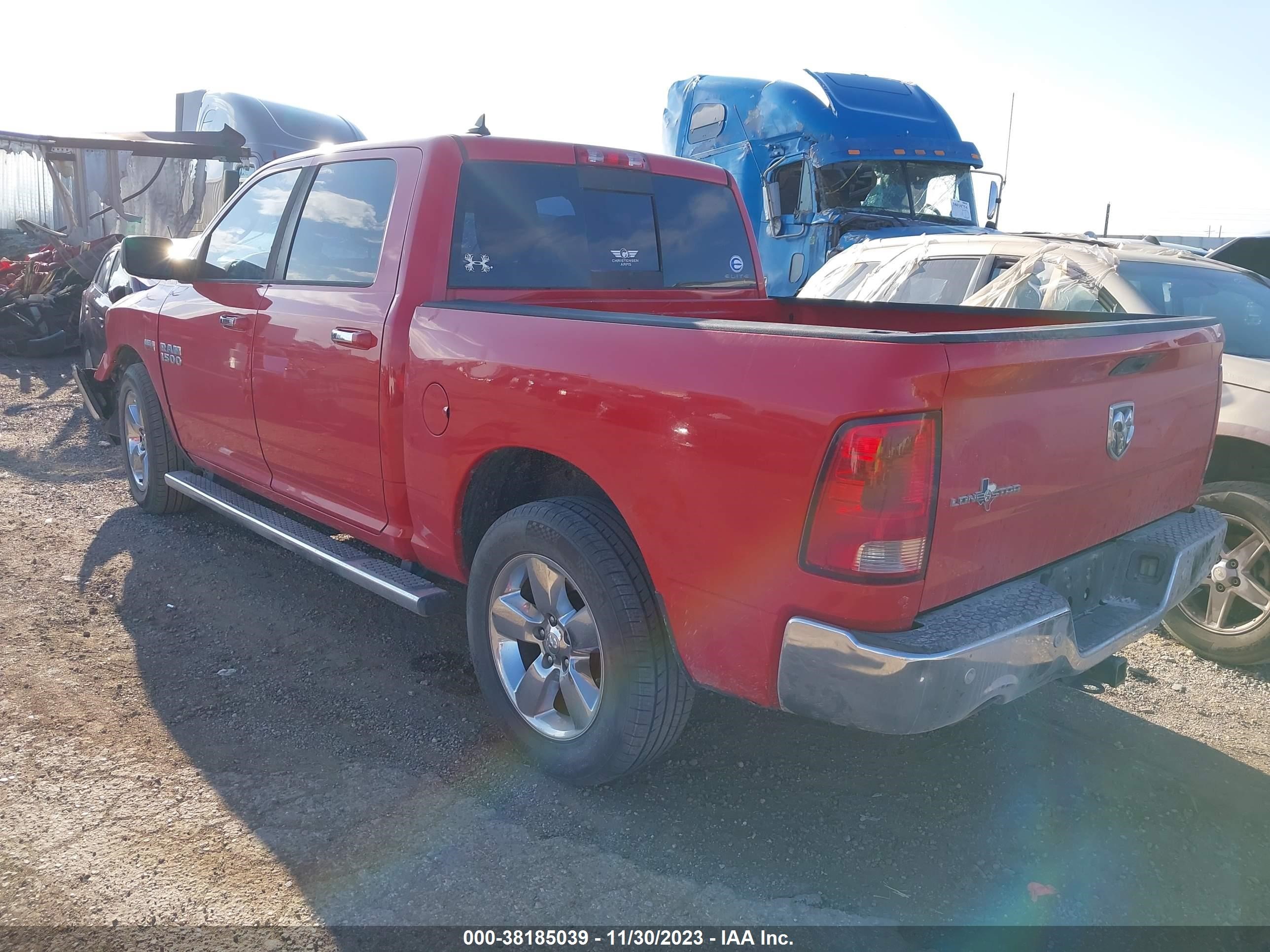 2014 Ram 1500 Lone Star vin: 1C6RR6LT0ES391126