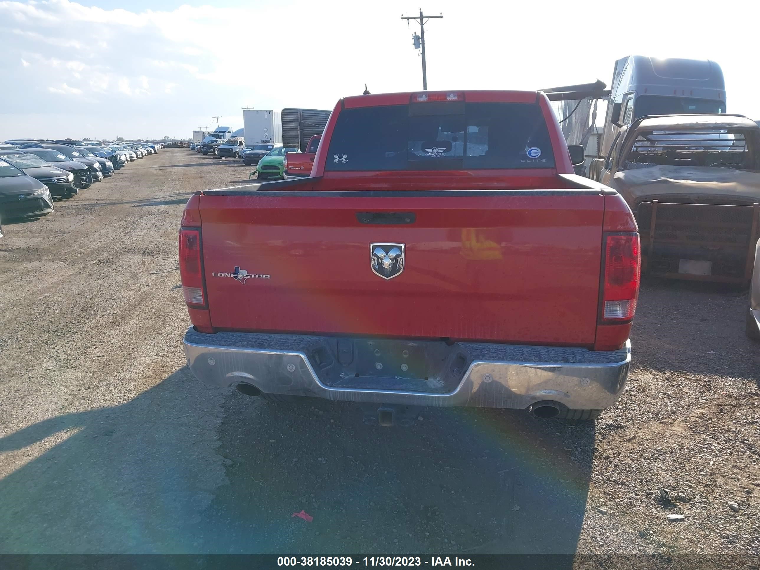 2014 Ram 1500 Lone Star vin: 1C6RR6LT0ES391126