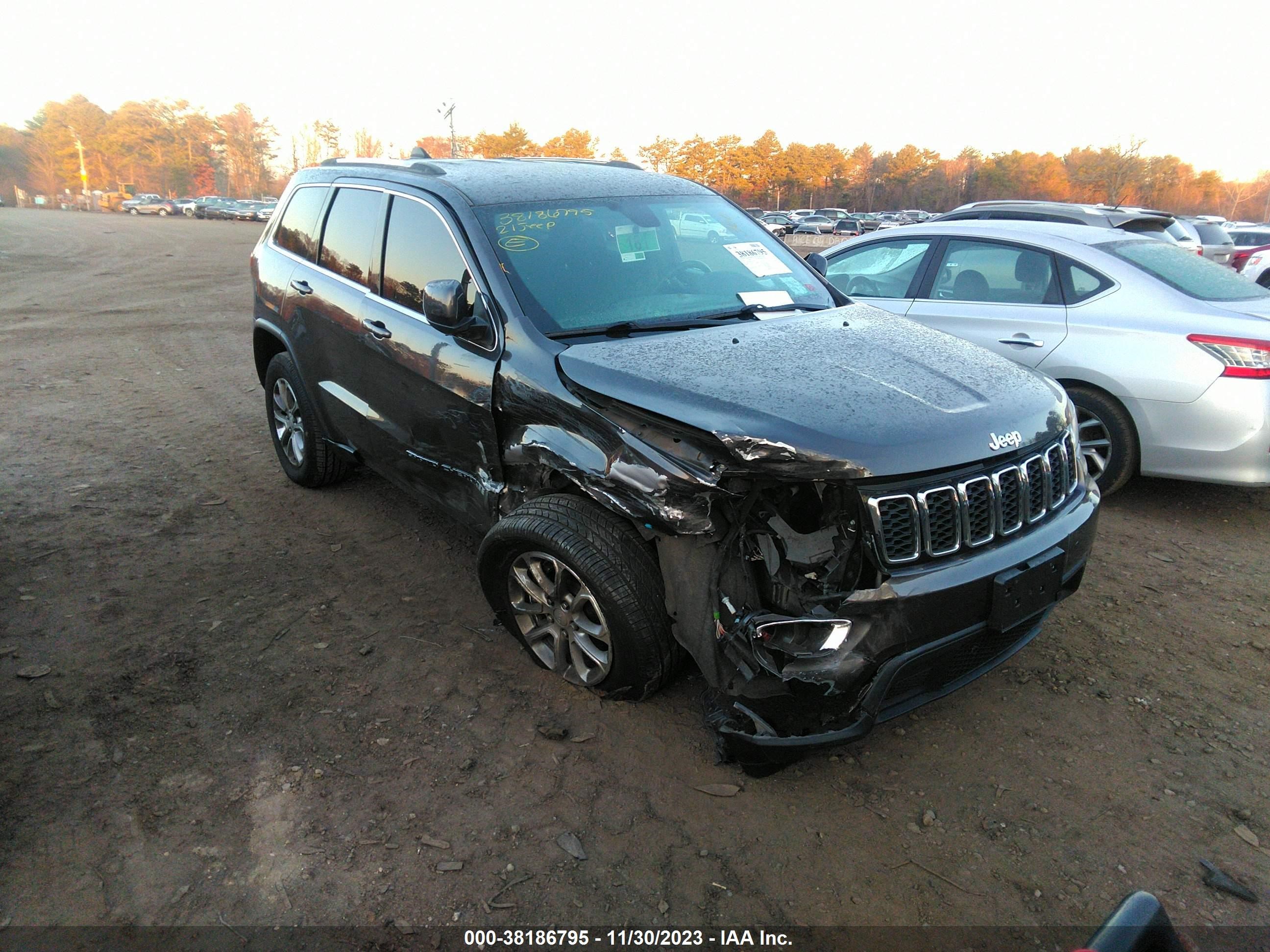 2021 Jeep Grand Cherokee Laredo E 4X4 vin: 1C4RJFAG0MC524708