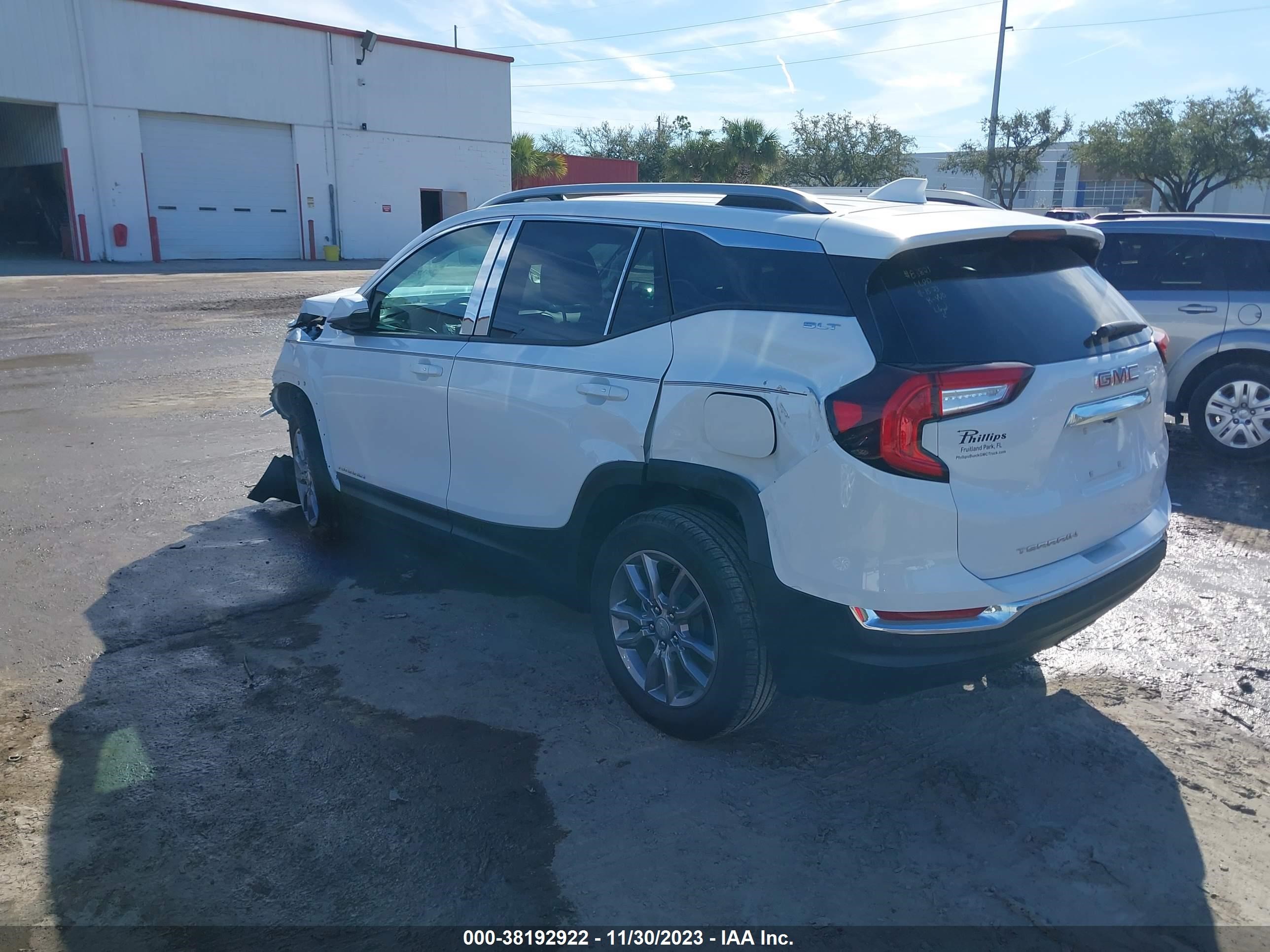 2022 GMC Terrain Fwd Slt vin: 3GKALPEV0NL313007