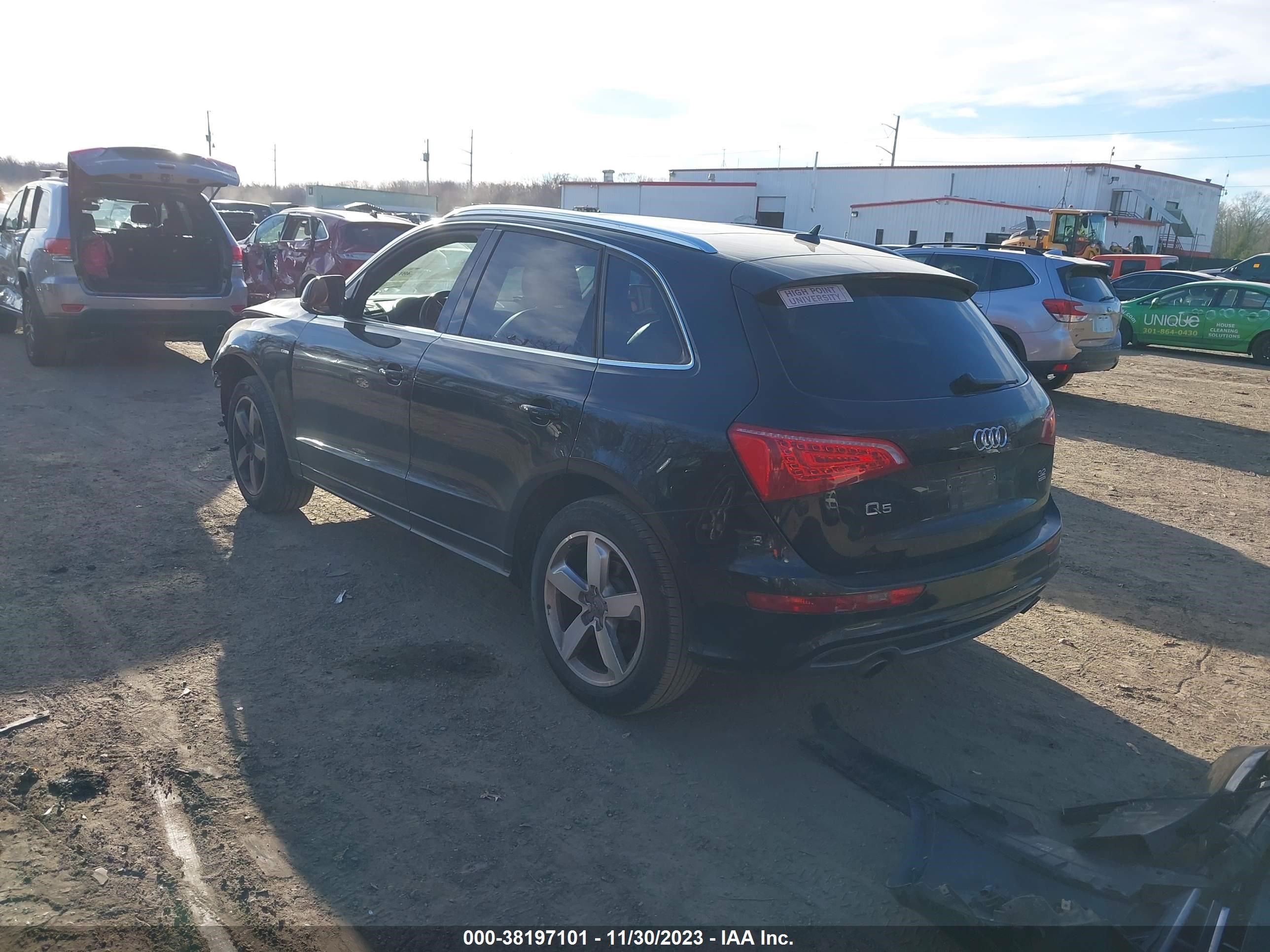 2012 Audi Q5 3.2 Premium Plus vin: WA1DKAFP0CA099725