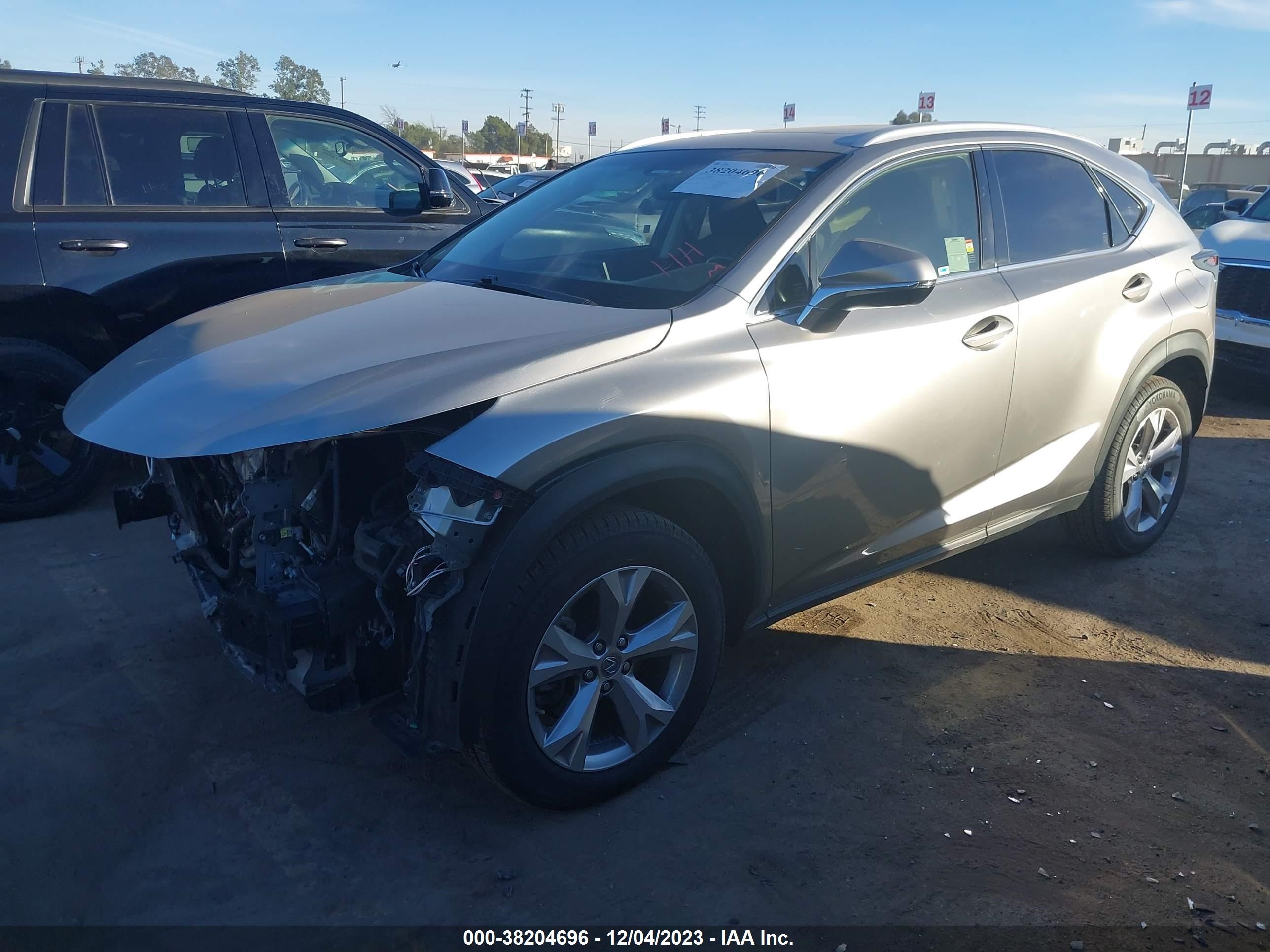 2017 Lexus Nx 200T Nx Turbo vin: JTJYARBZ8H2059682