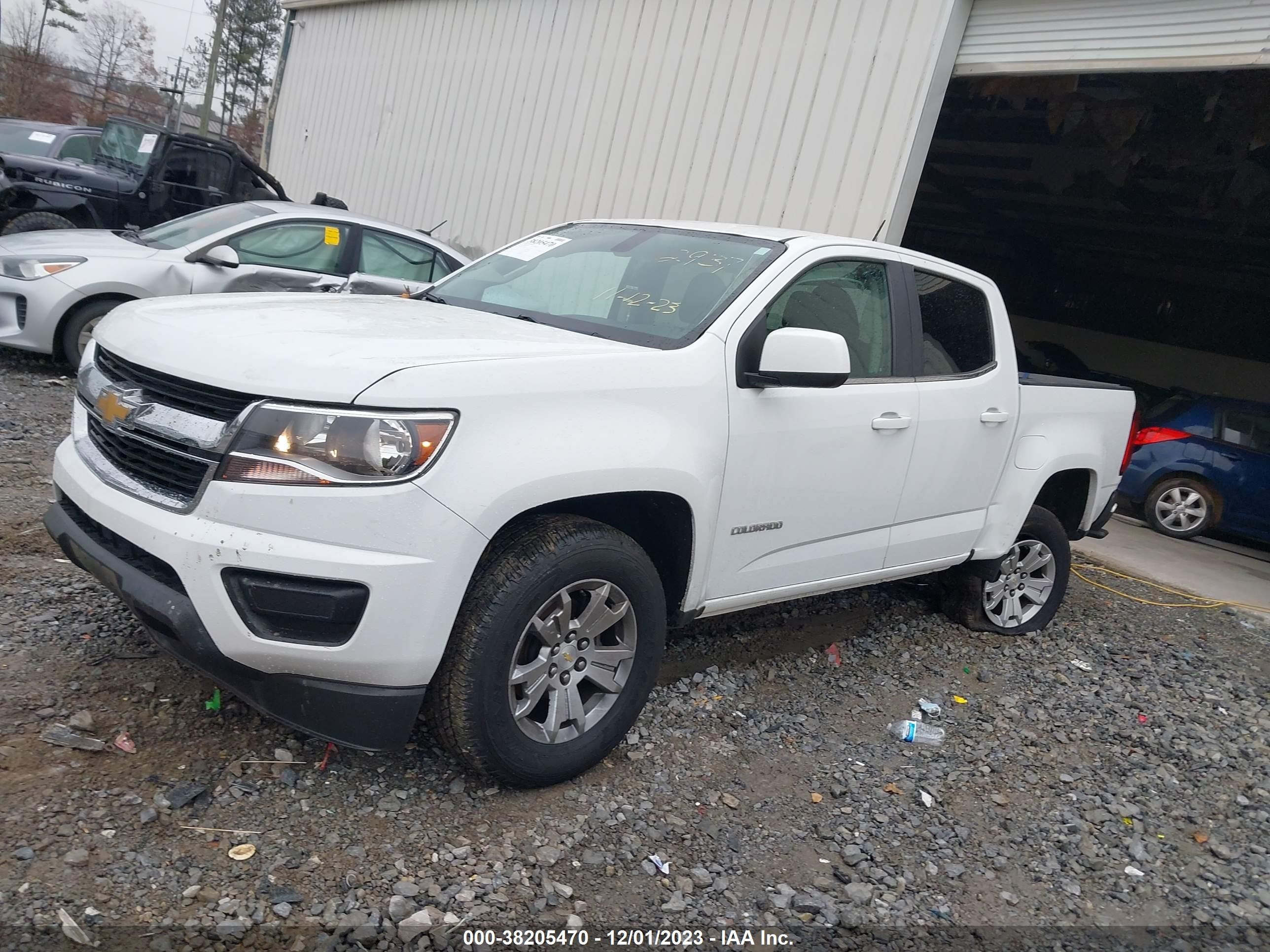 2020 Chevrolet Colorado 2Wd Short Box Lt vin: 1GCGSCEN2L1122937