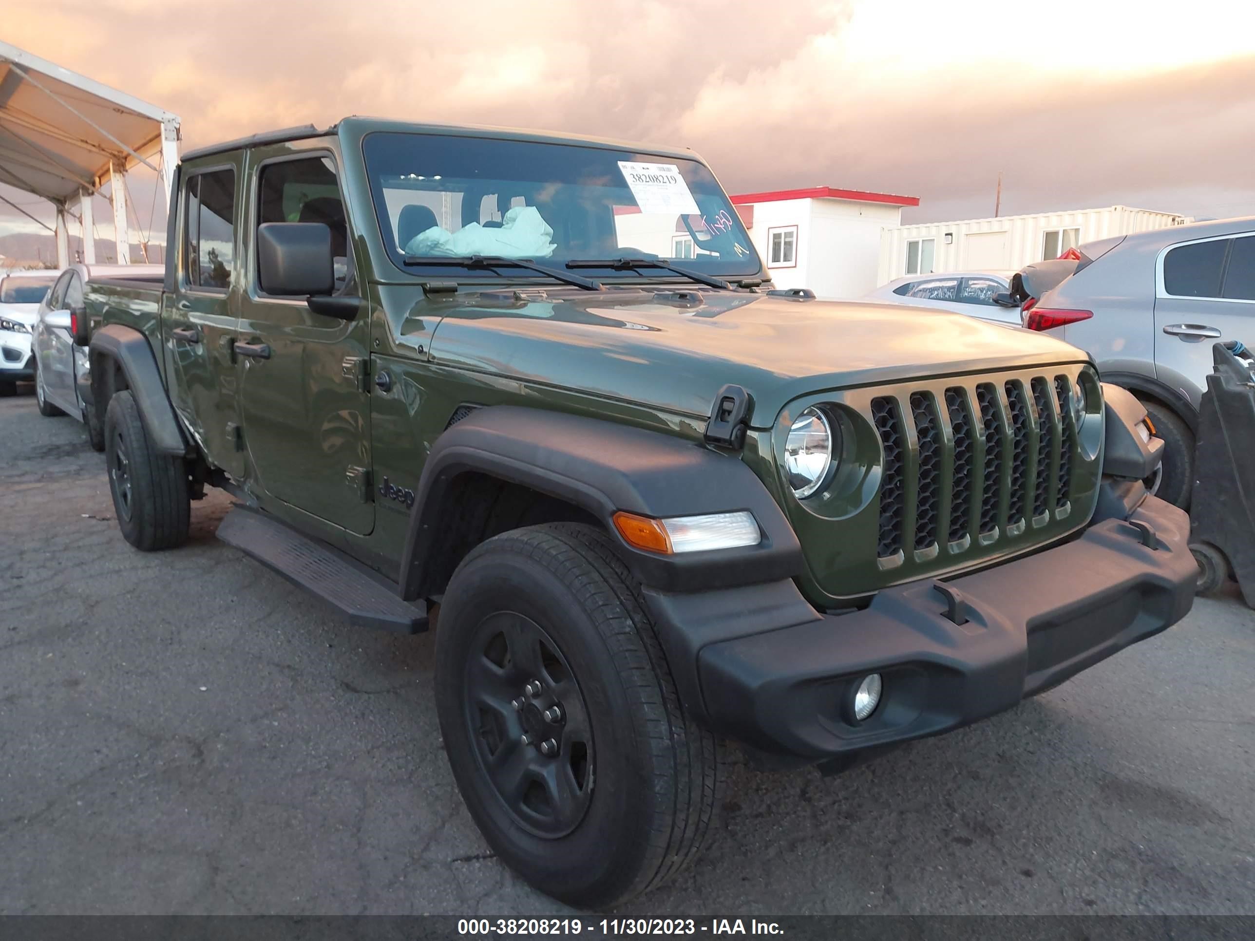 2022 Jeep Gladiator Sport 4X4 vin: 1C6HJTAG0NL125963