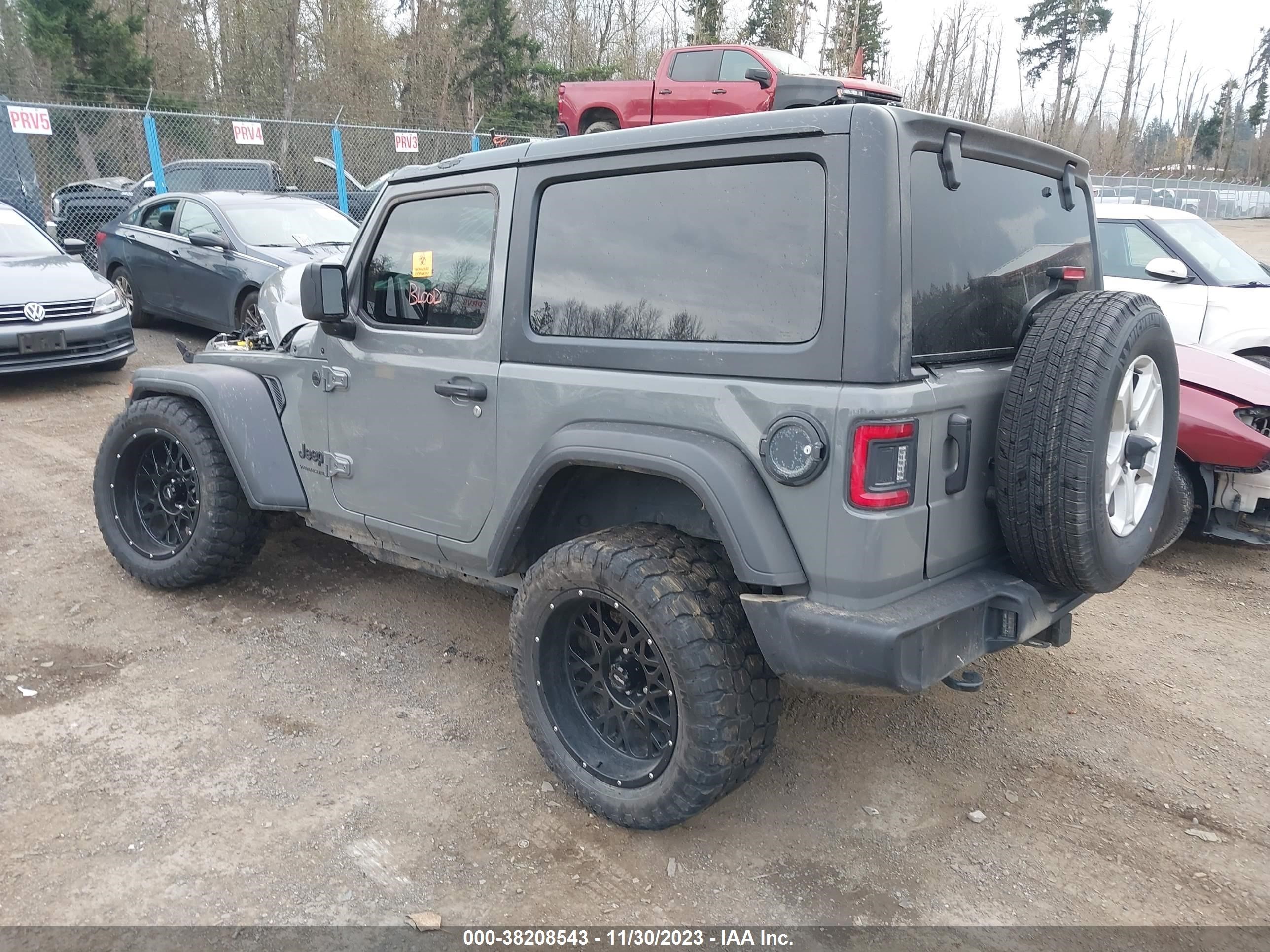 2022 Jeep Wrangler Sport S 4X4 vin: 1C4GJXANXNW174662