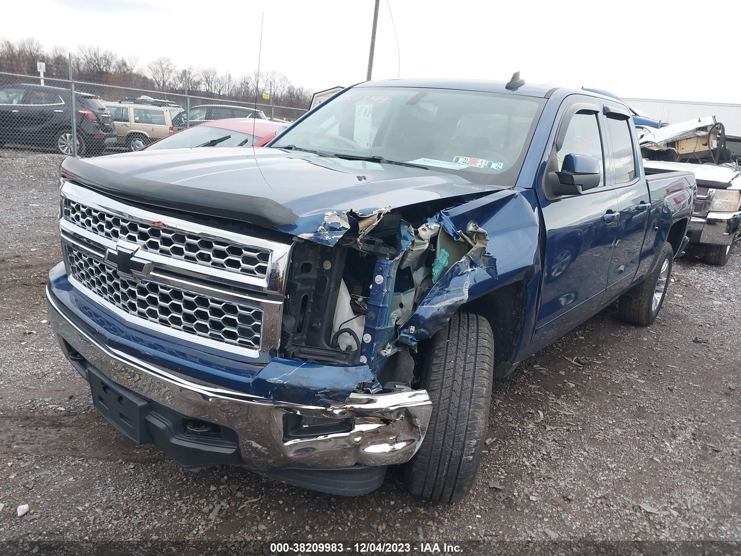 2015 Chevrolet Silverado 1500 1Lt vin: 1GCVKREC6FZ442020