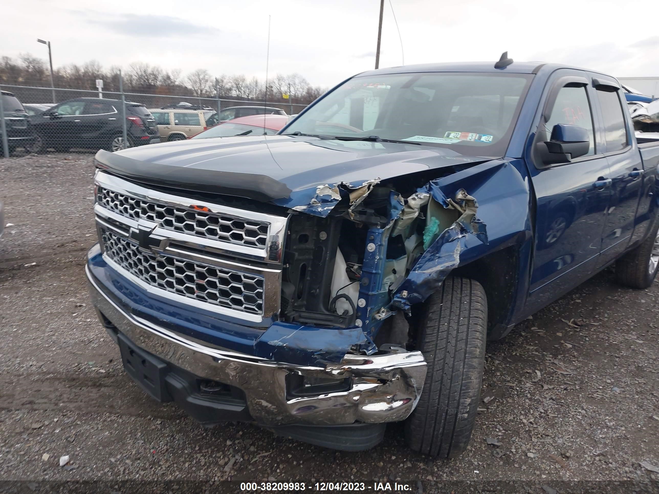 2015 Chevrolet Silverado 1500 1Lt vin: 1GCVKREC6FZ442020