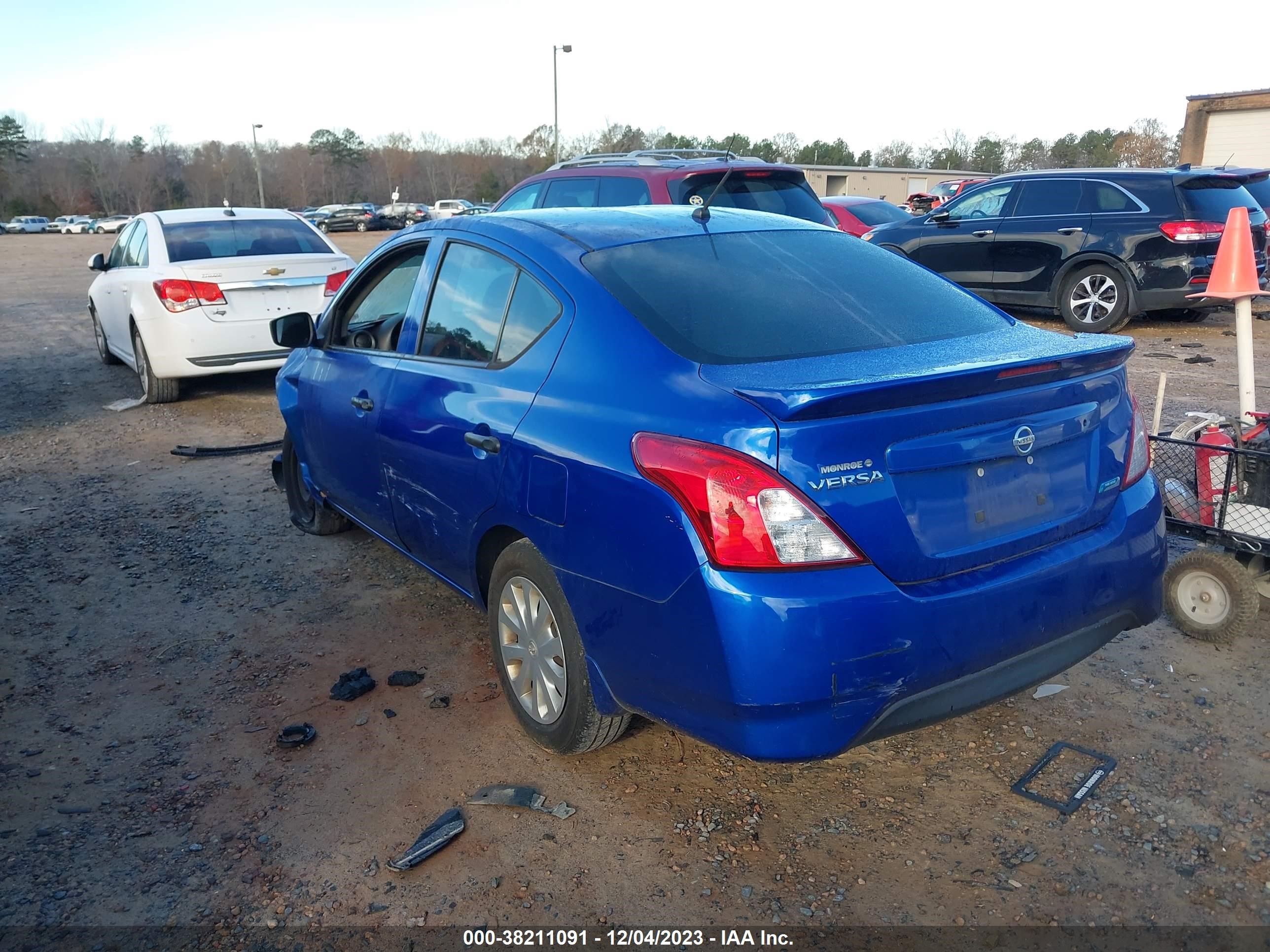 2016 Nissan Versa 1.6 S+ vin: 3N1CN7AP7GL893416