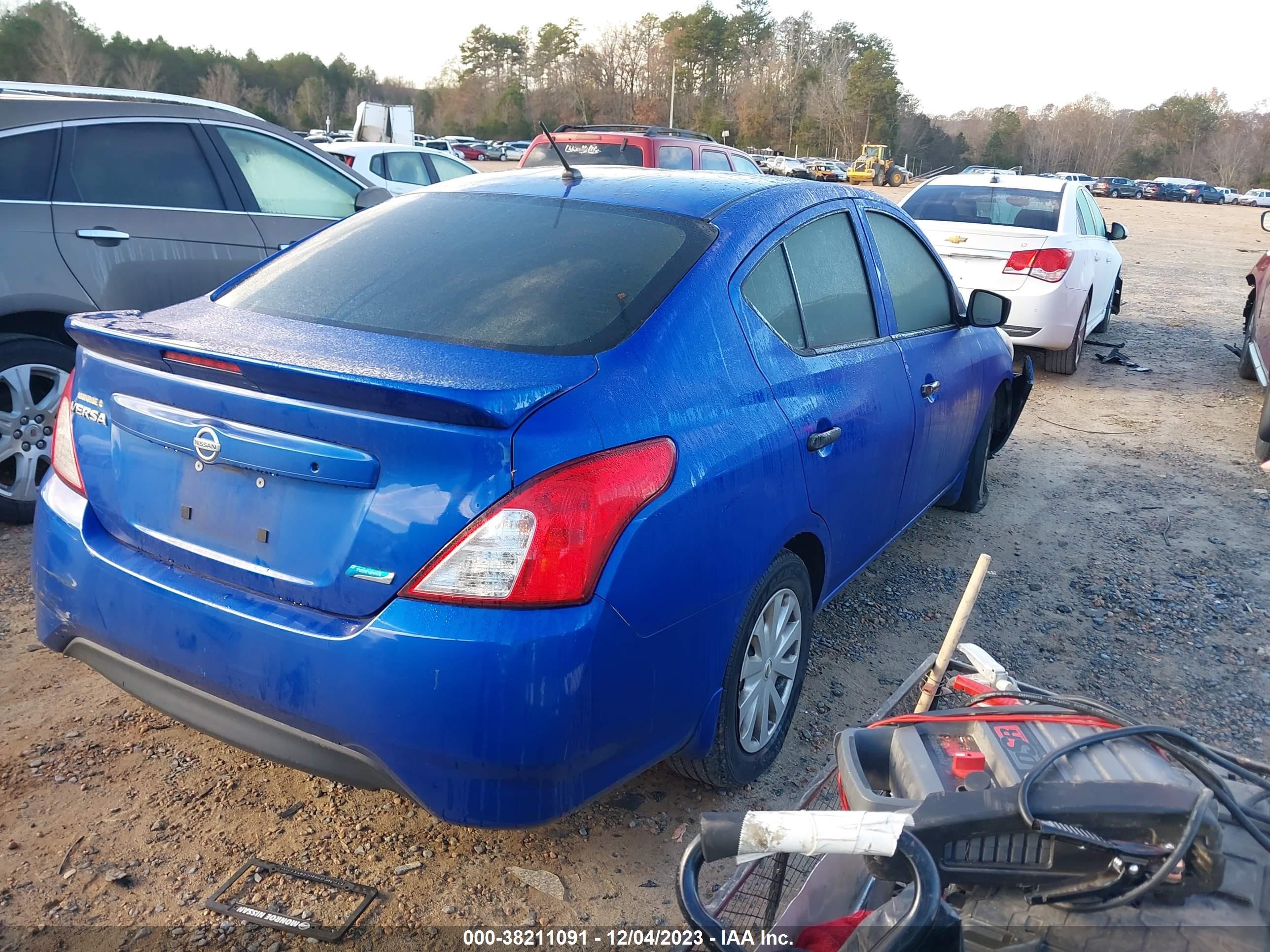 2016 Nissan Versa 1.6 S+ vin: 3N1CN7AP7GL893416