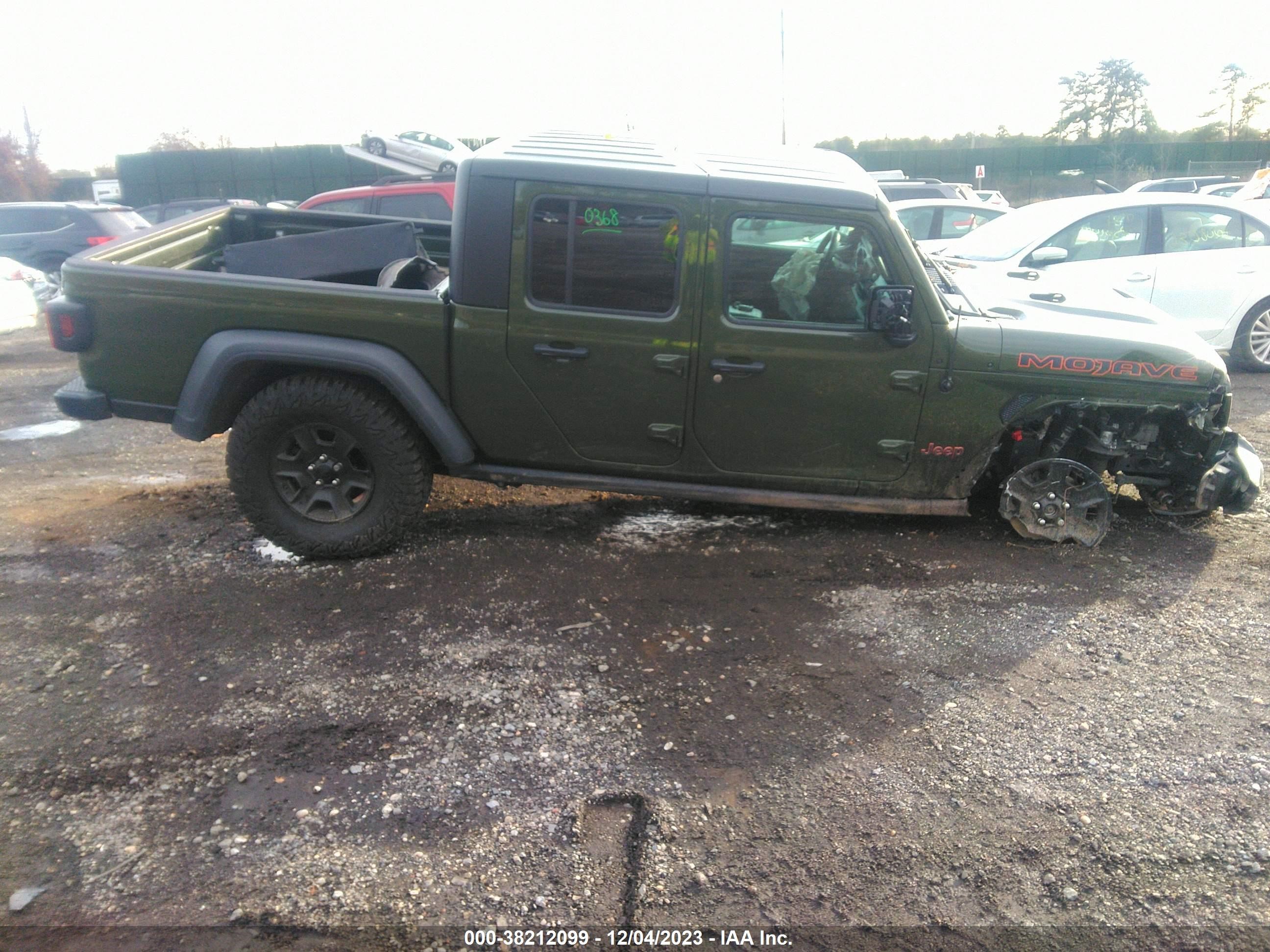 2021 Jeep Gladiator Mojave 4X4 vin: 1C6JJTEG6ML572856