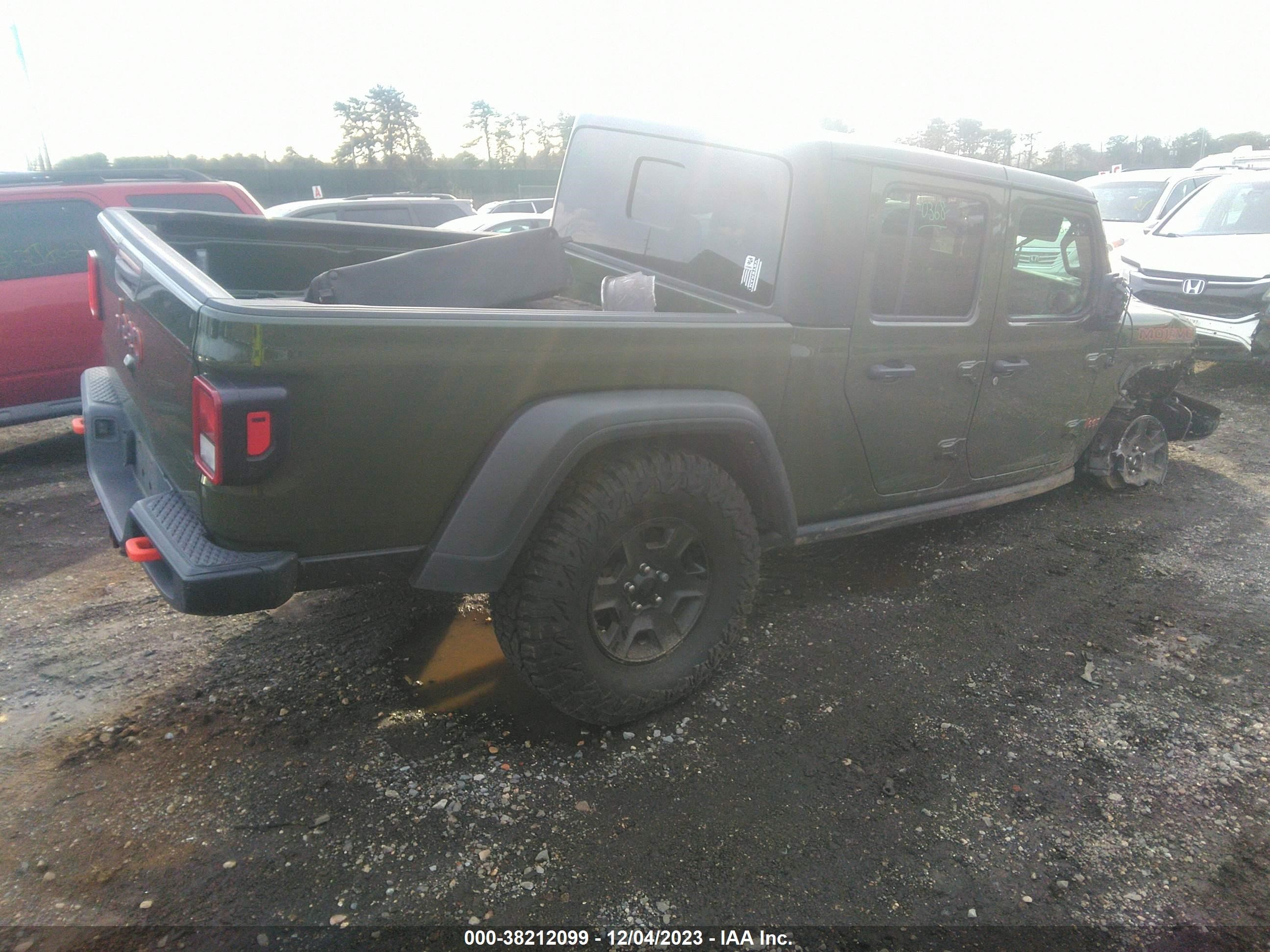 2021 Jeep Gladiator Mojave 4X4 vin: 1C6JJTEG6ML572856