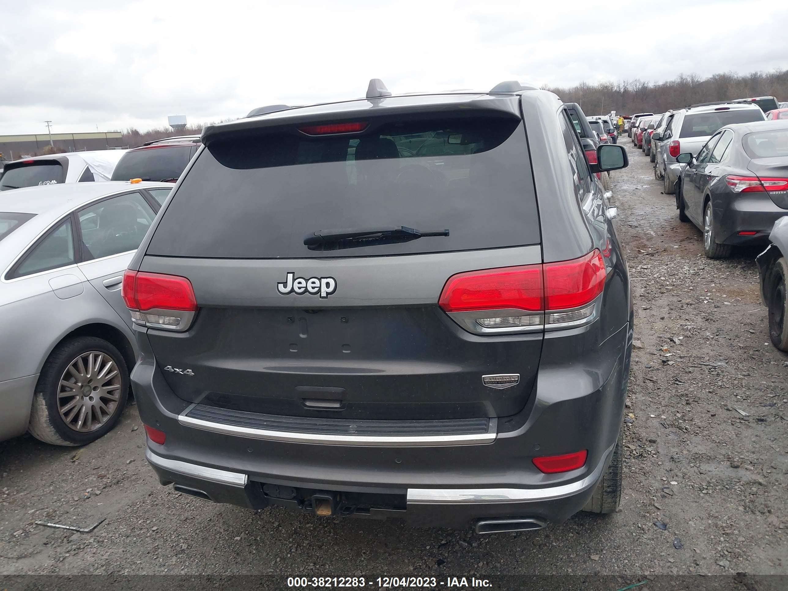 2014 Jeep Grand Cherokee Summit vin: 1C4RJFJG8EC386045