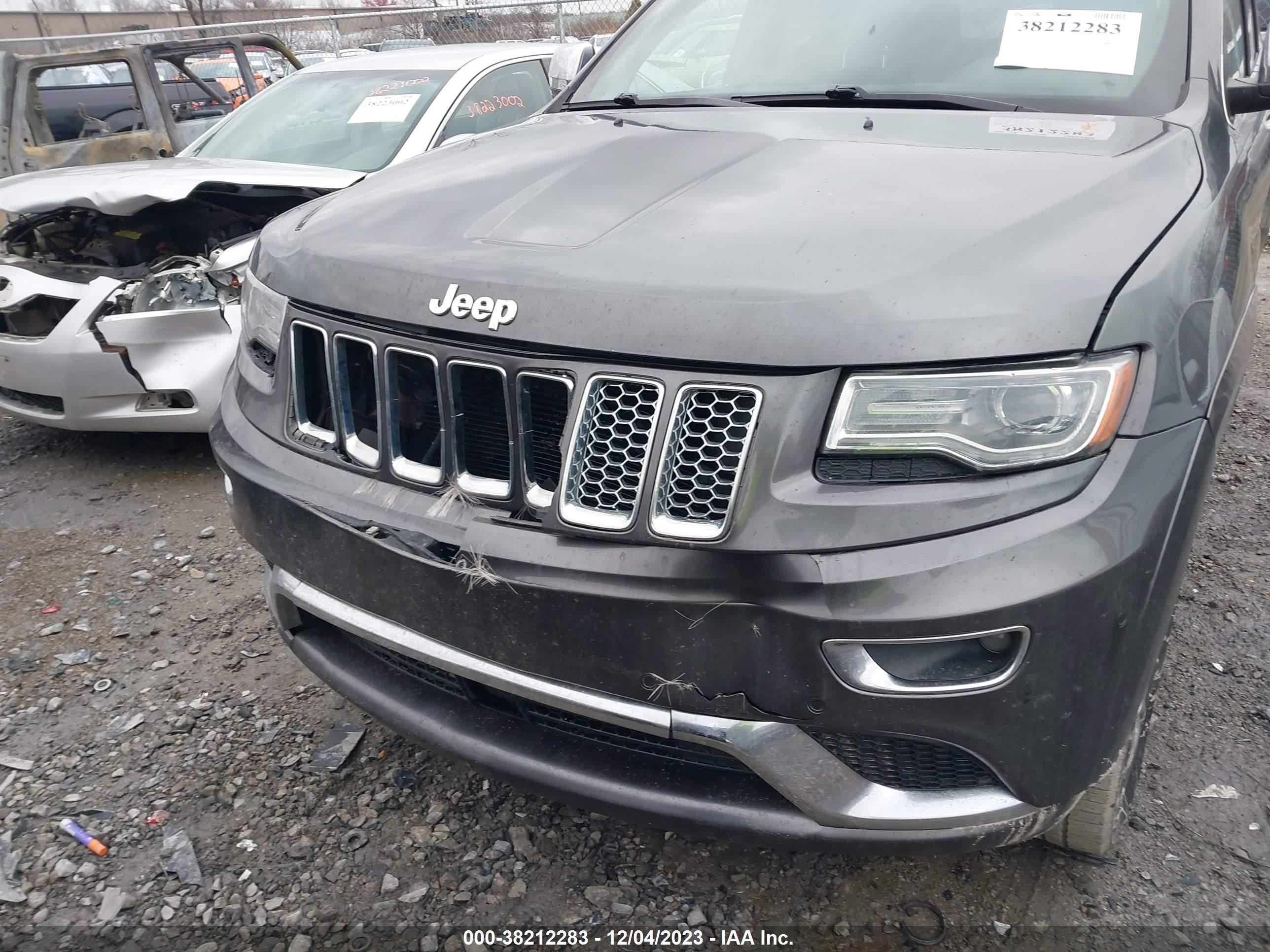 2014 Jeep Grand Cherokee Summit vin: 1C4RJFJG8EC386045