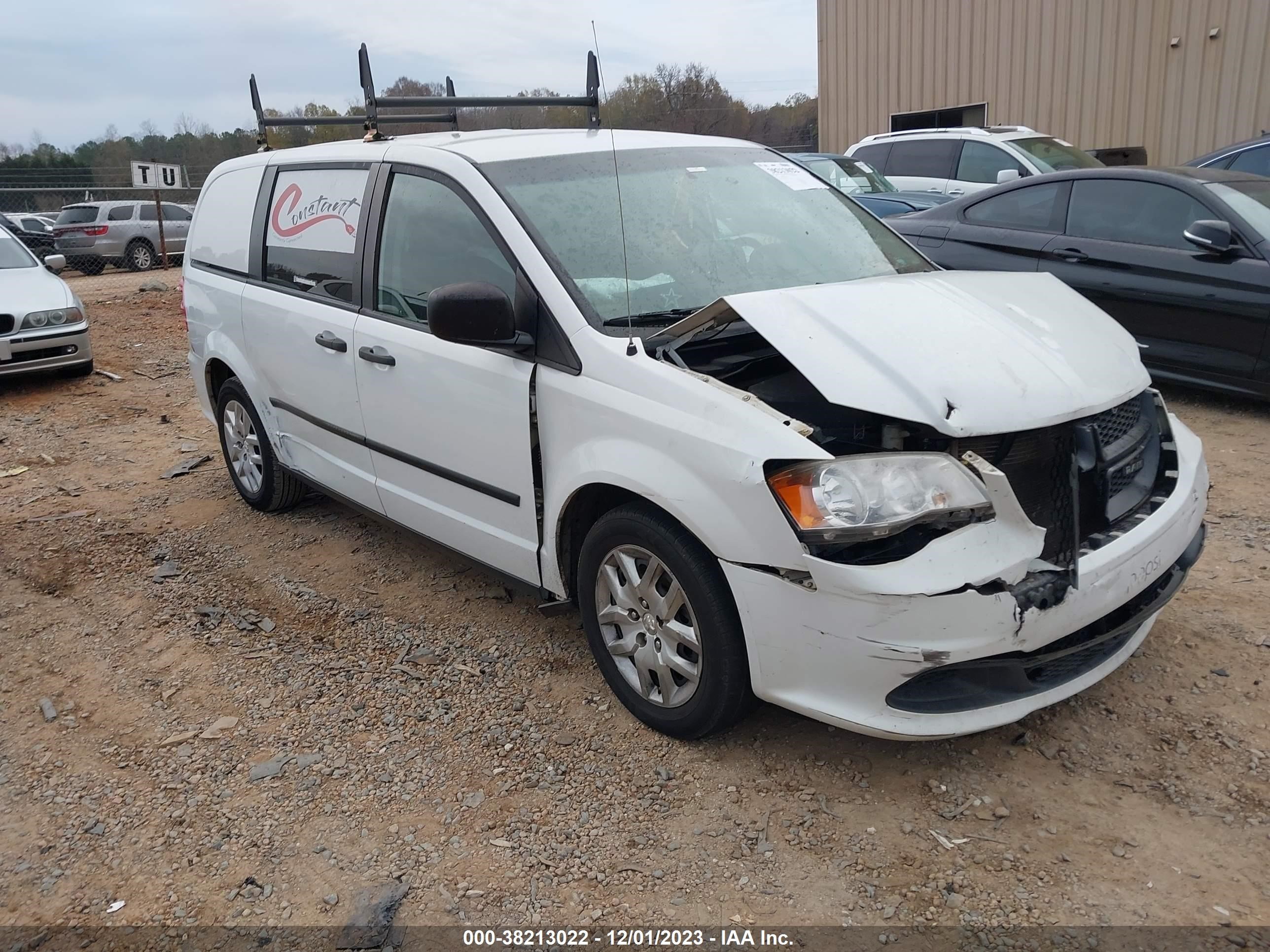 2014 Ram Cargo Tradesman vin: 2C4JRGAGXER432509