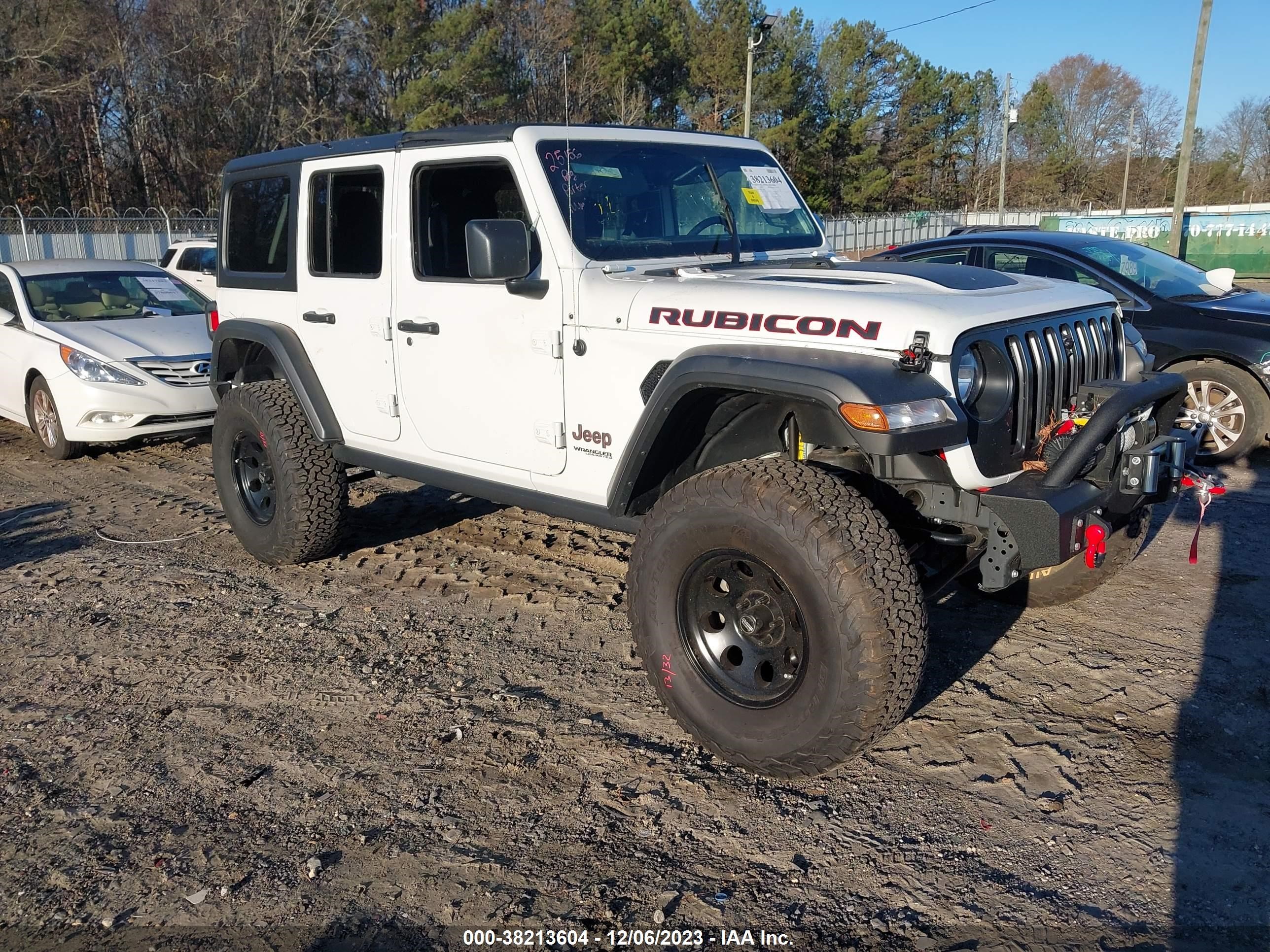 2022 Jeep Wrangler Unlimited Rubicon 4X4 vin: 1C4HJXFG3NW140111