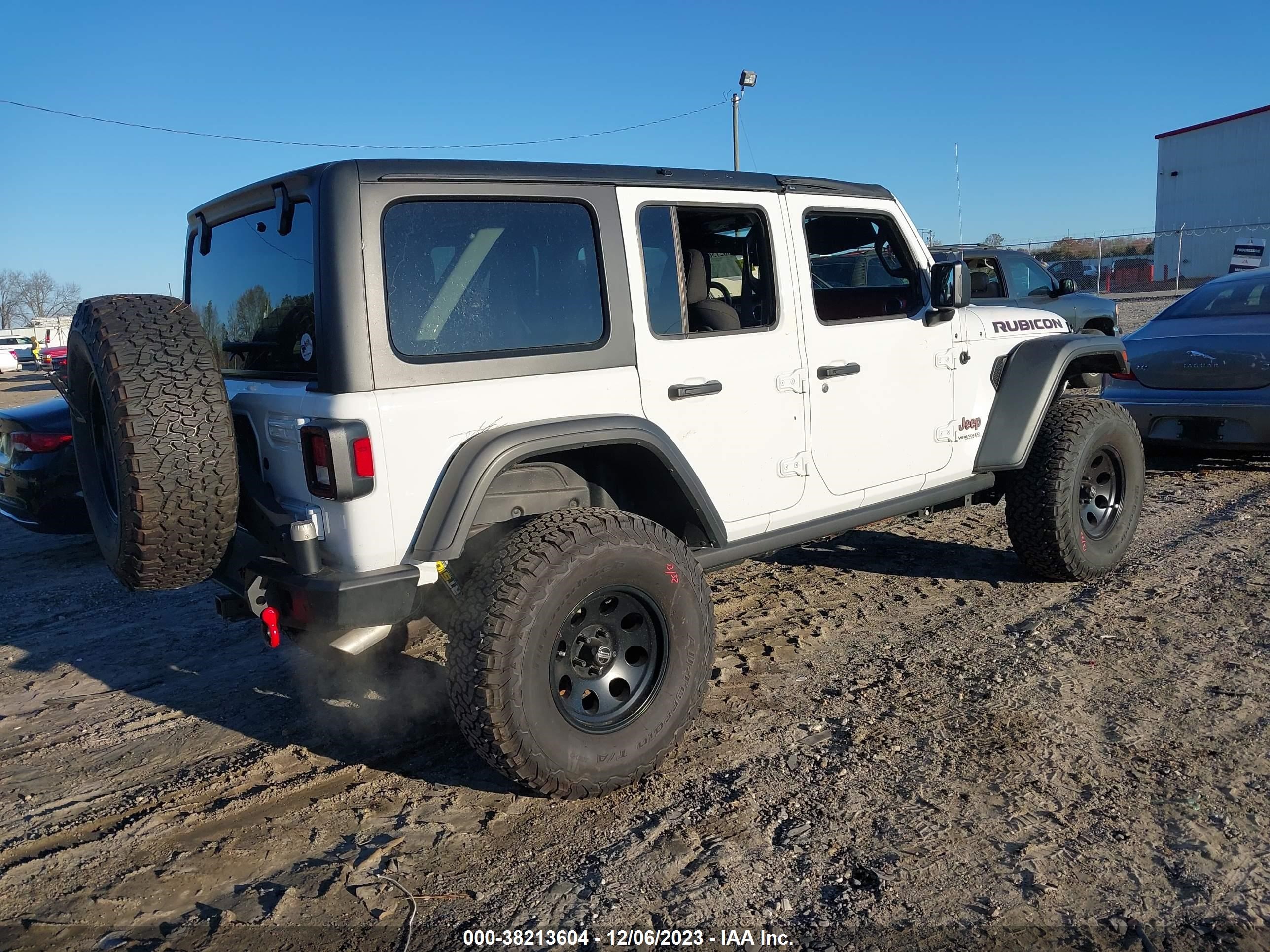 2022 Jeep Wrangler Unlimited Rubicon 4X4 vin: 1C4HJXFG3NW140111