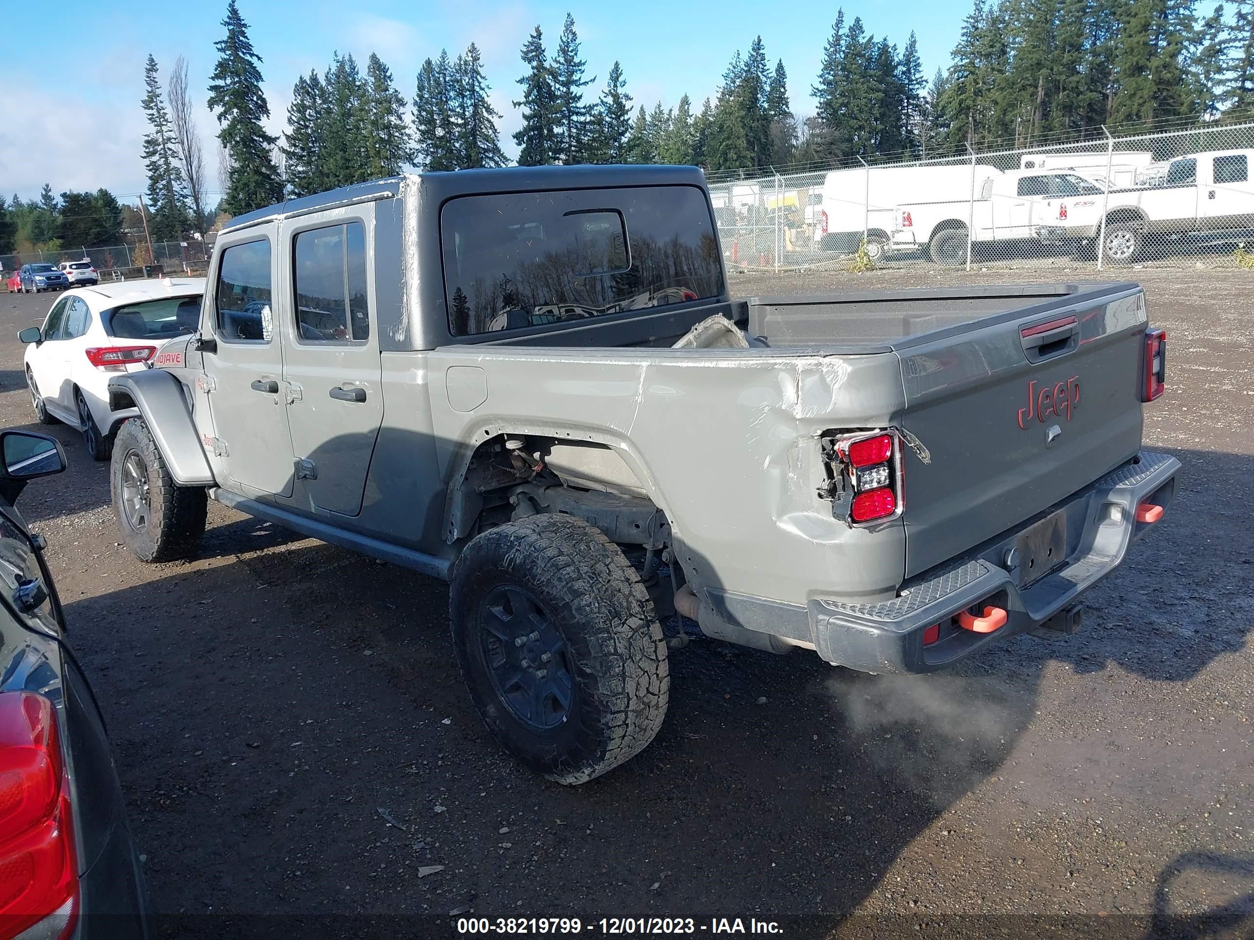 2020 Jeep Gladiator Mojave 4X4 vin: 1C6JJTEG1LL208603