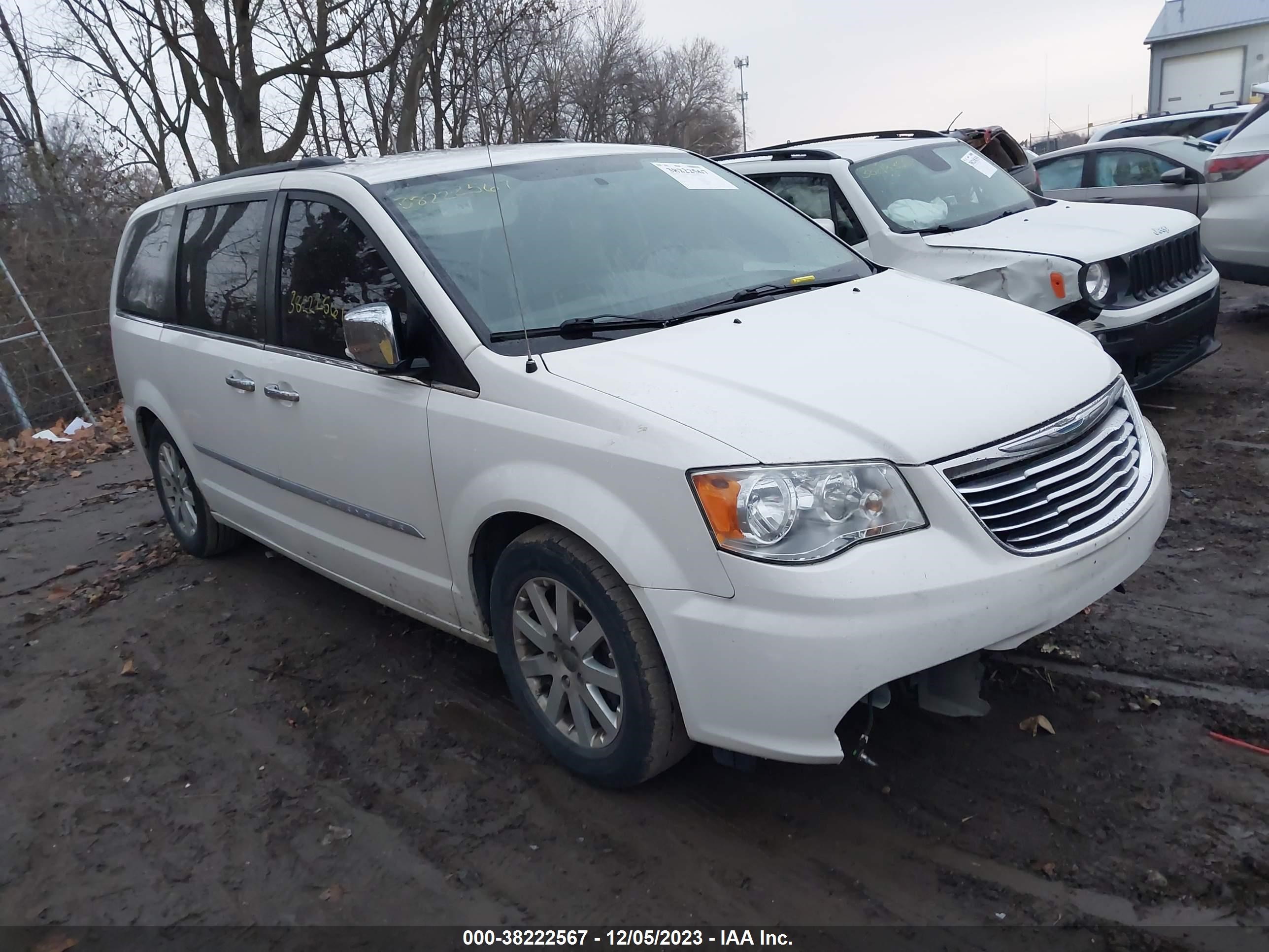 2C4RC1CGXCR192955 2012 Chrysler Town & Country Touring-L