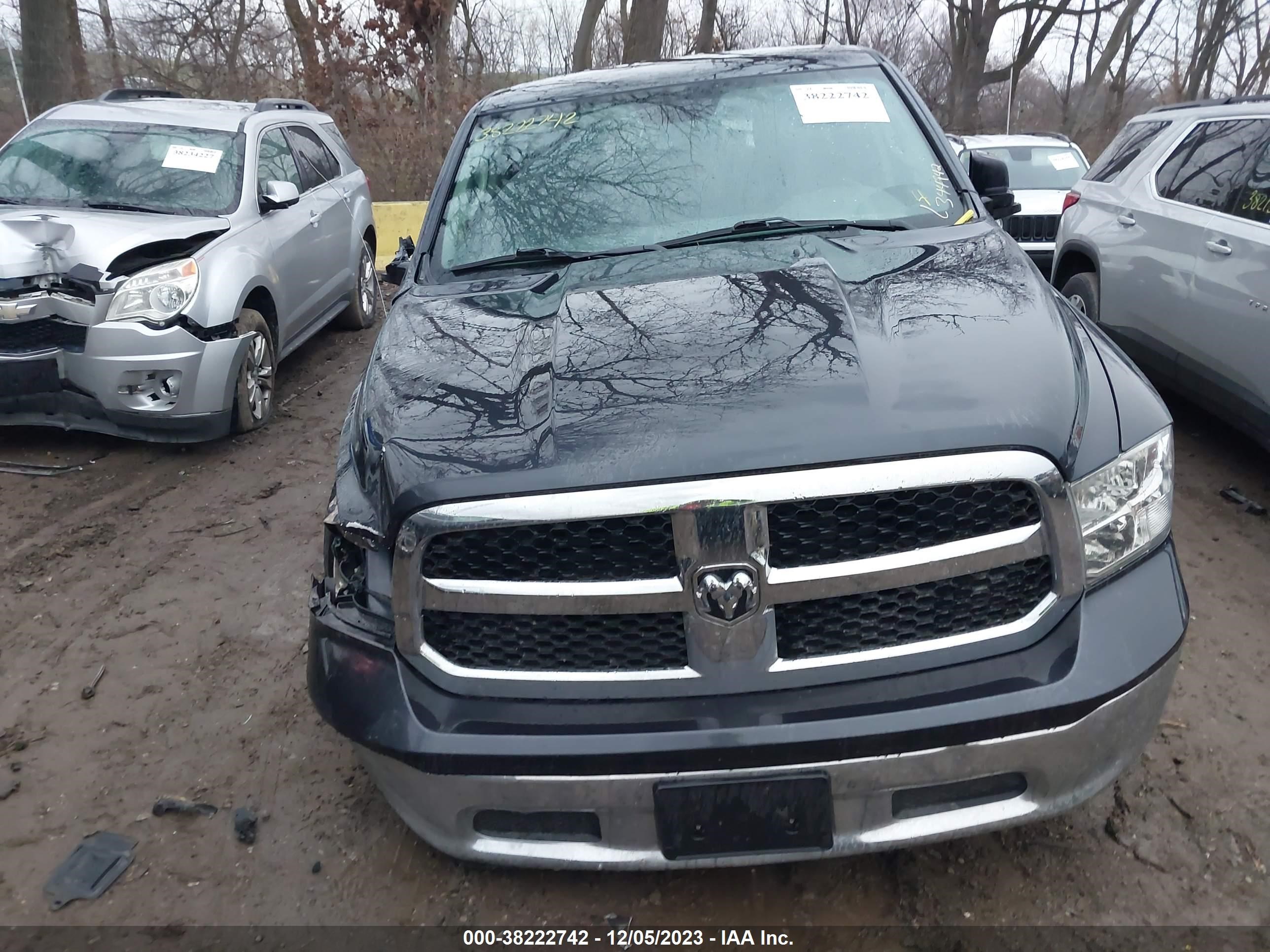 2016 Ram 1500 Slt vin: 1C6RR7GG5GS273532