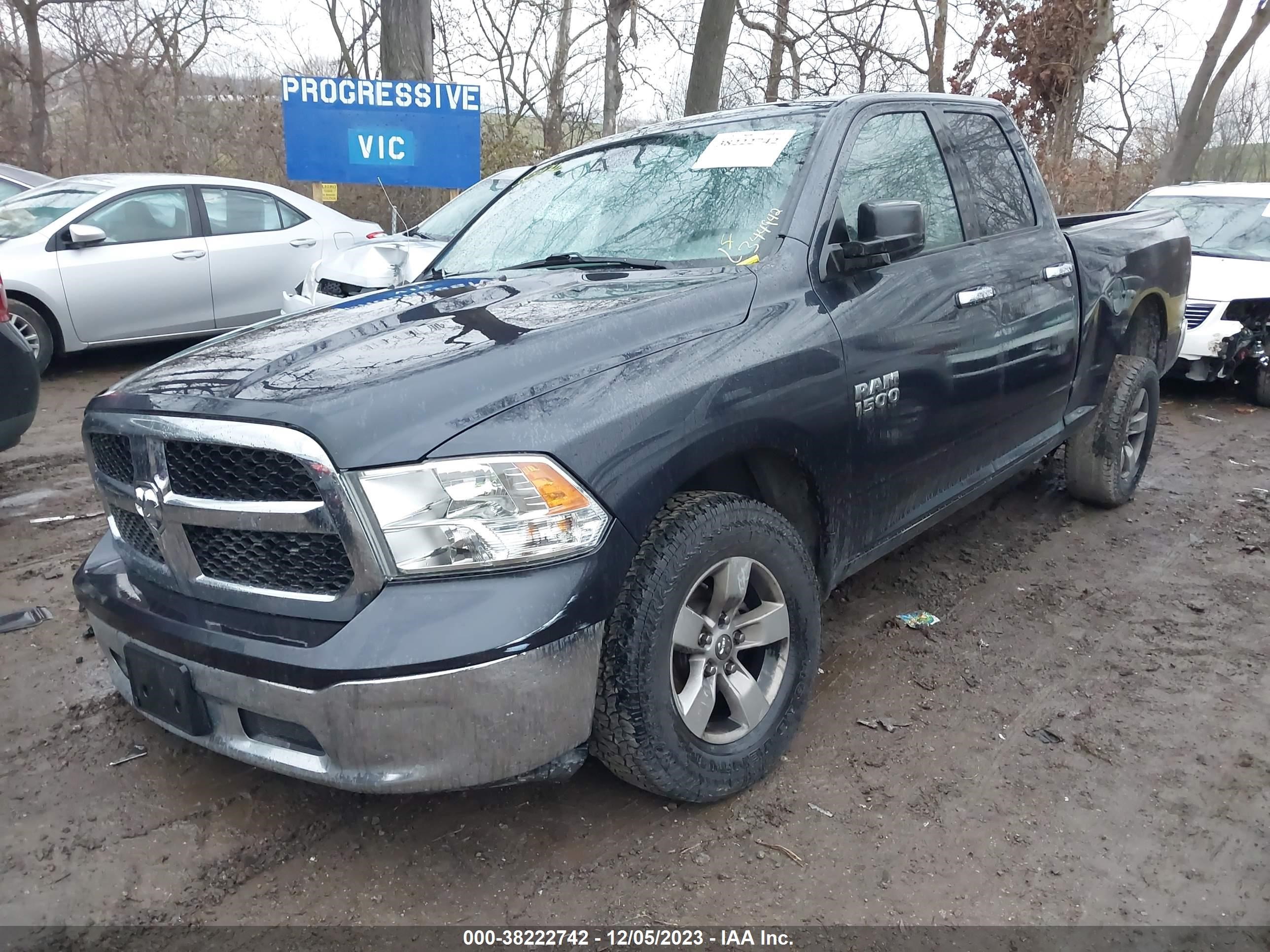 2016 Ram 1500 Slt vin: 1C6RR7GG5GS273532