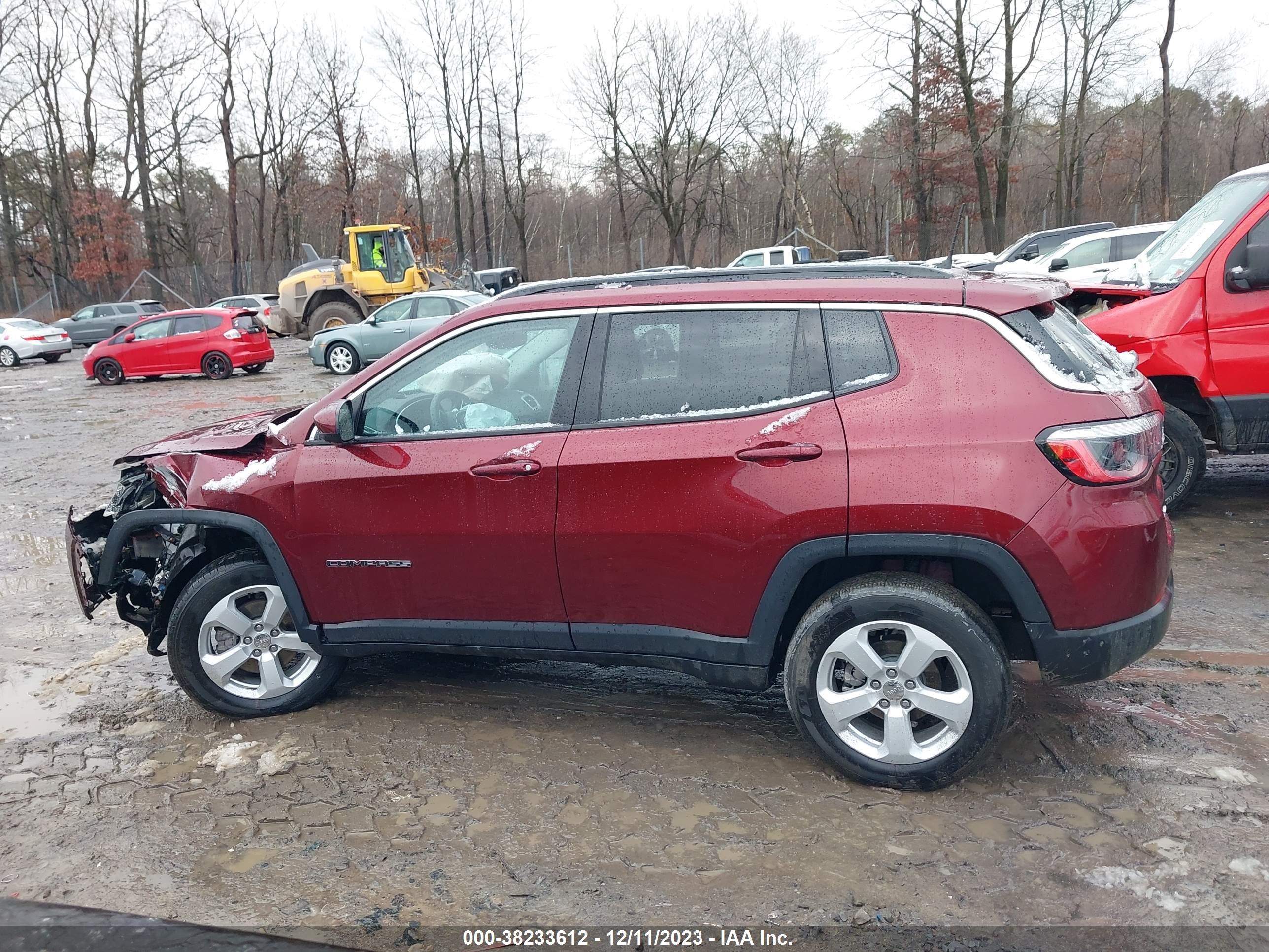 2021 Jeep Compass Latitude 4X4 vin: 3C4NJDBB6MT506658