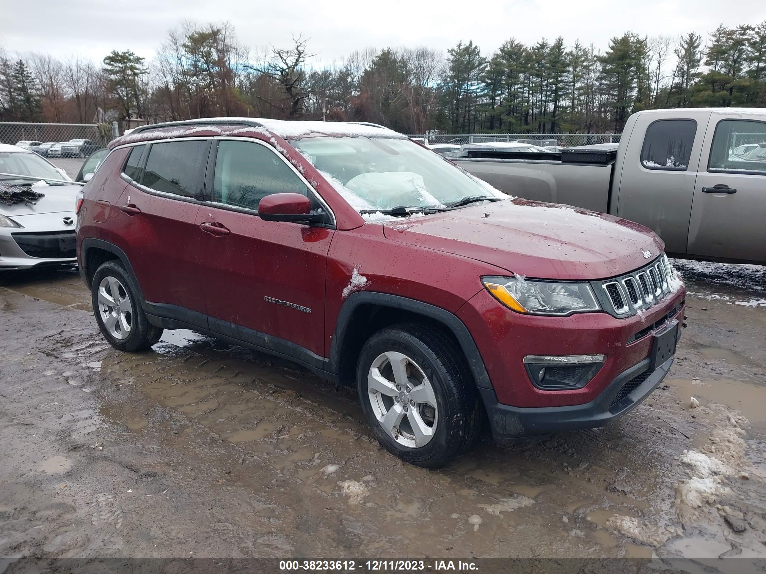 2021 Jeep Compass Latitude 4X4 vin: 3C4NJDBB6MT506658