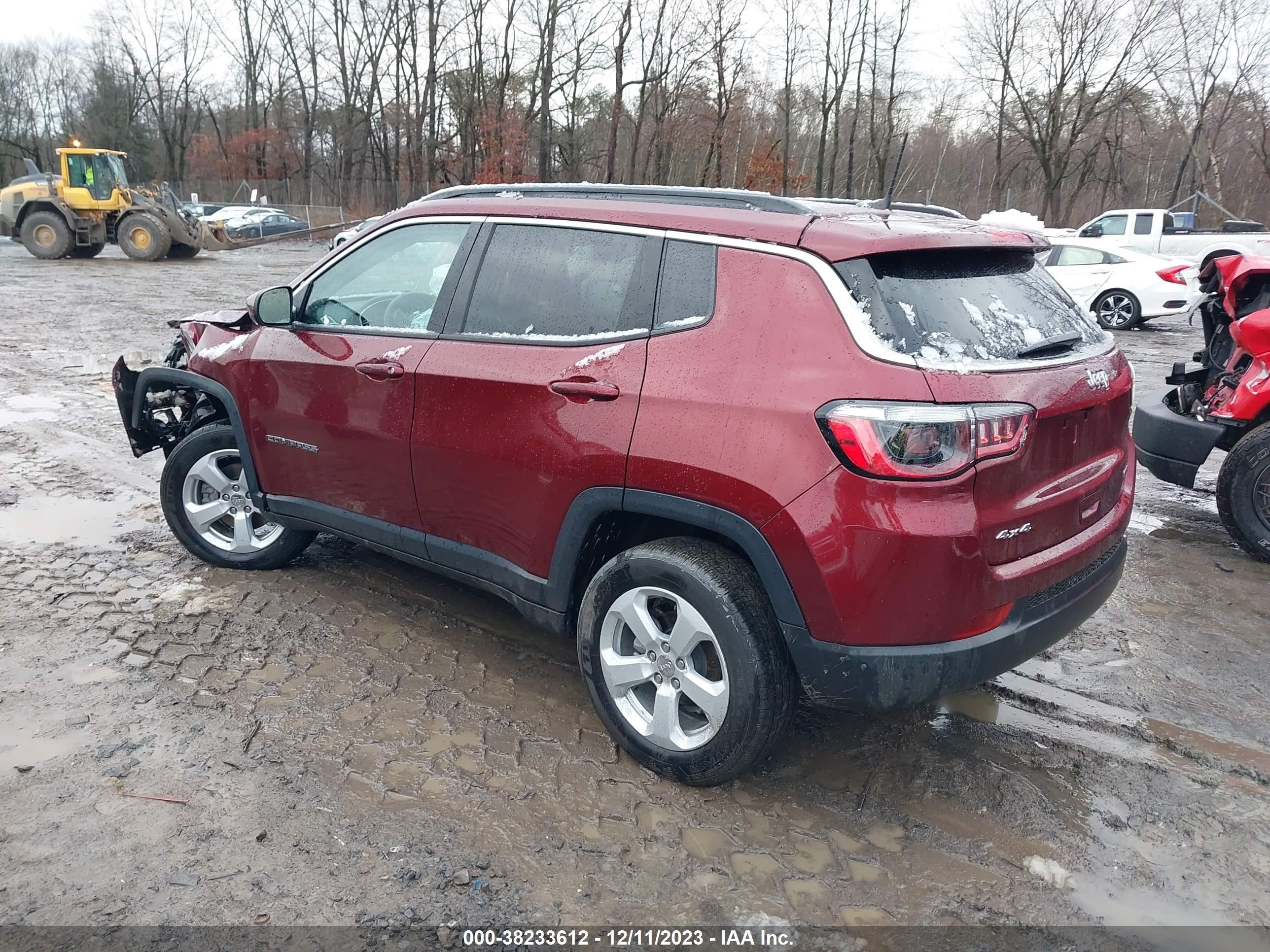 2021 Jeep Compass Latitude 4X4 vin: 3C4NJDBB6MT506658