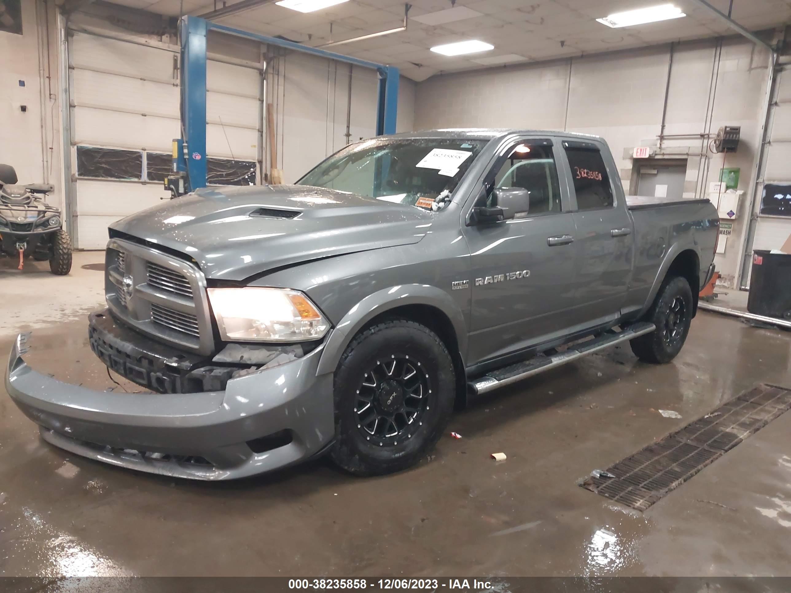 2012 Ram 1500 Sport vin: 1C6RD7HT9CS128479