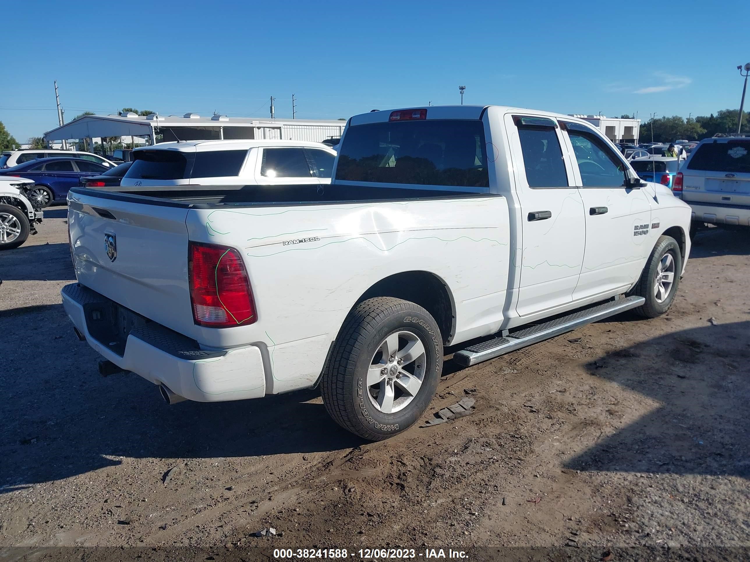 2017 Ram 1500 Express 4X2 6'4" Box vin: 1C6RR6FT7HS500679