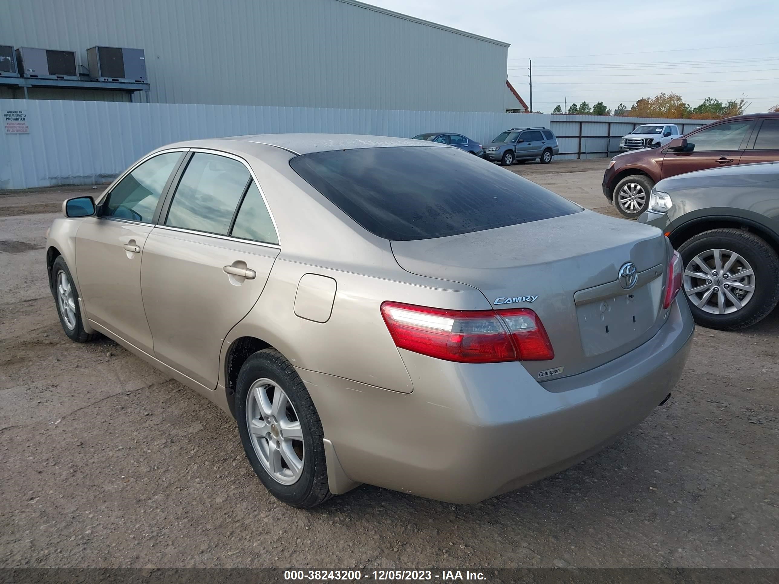 4T4BE46K47R003126 2007 Toyota Camry Le