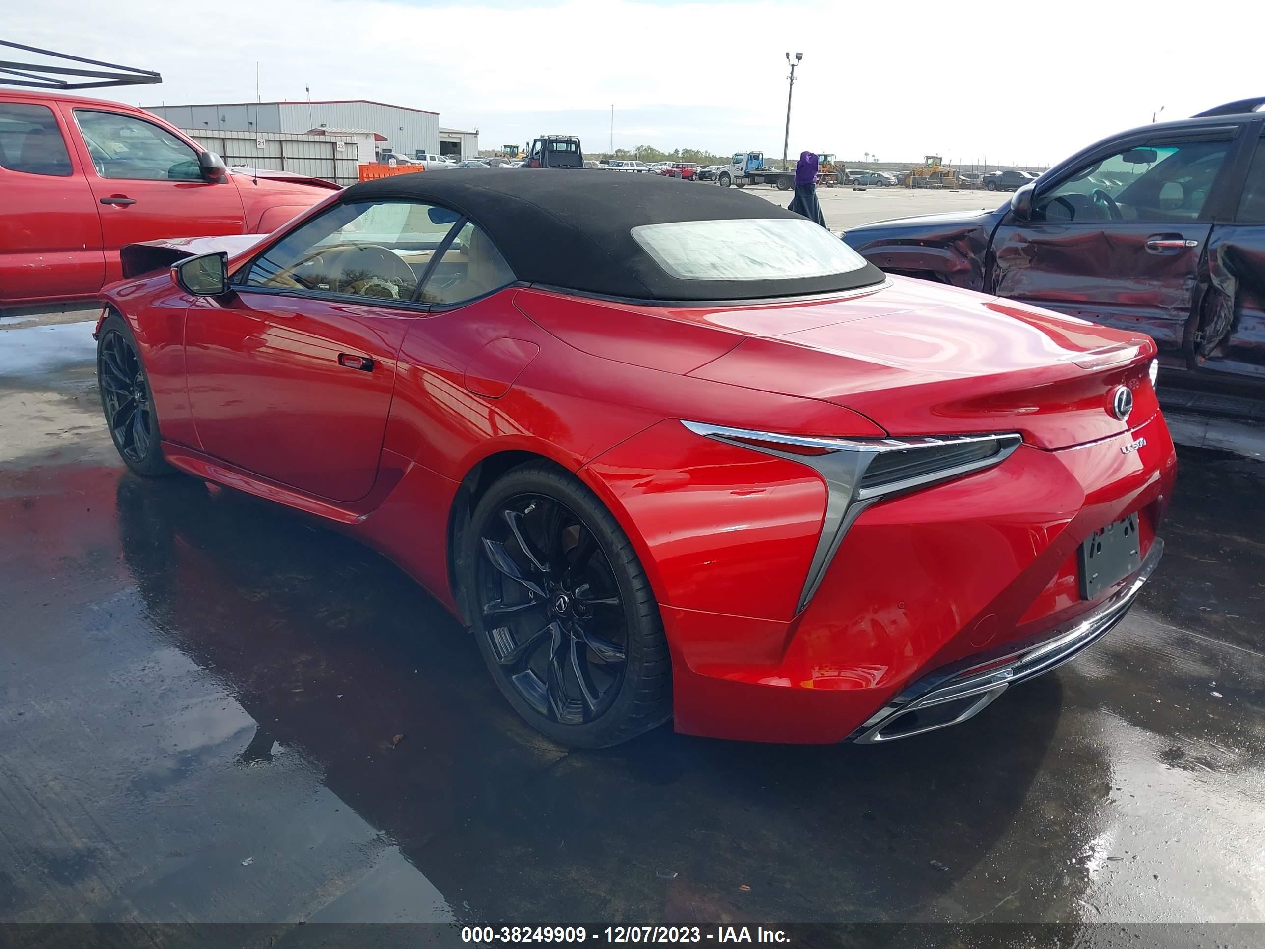 2021 Lexus Lc 500 vin: JTHKPAAY3MA101174